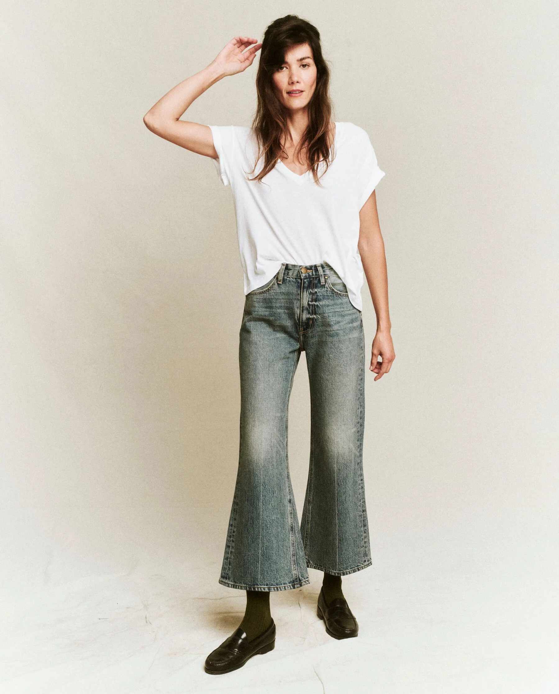 The Kick Bell Jean. -- Cliff Wash - Image 4