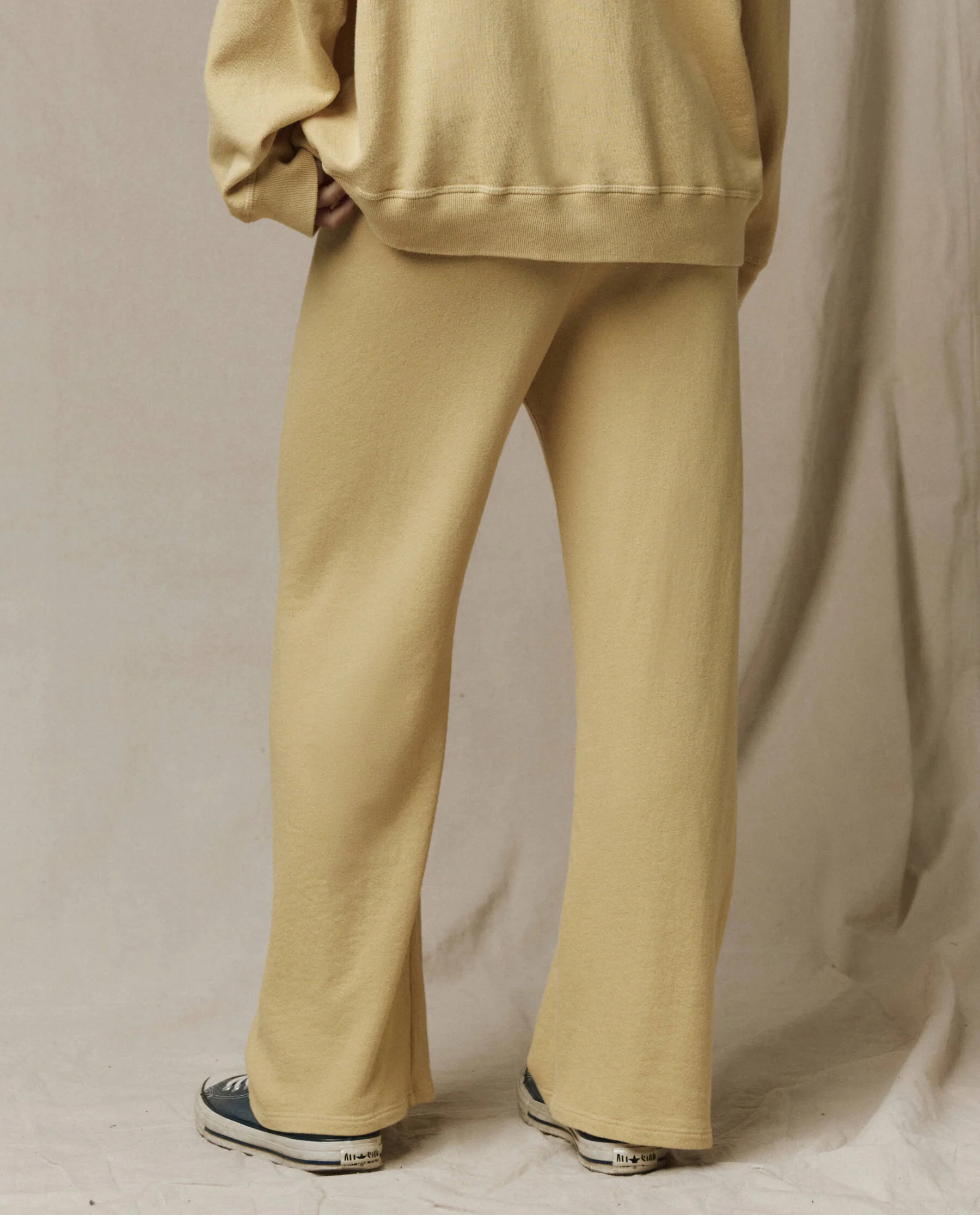 The Lap Sweatpant. Solid -- Butter Yellow - Image 4