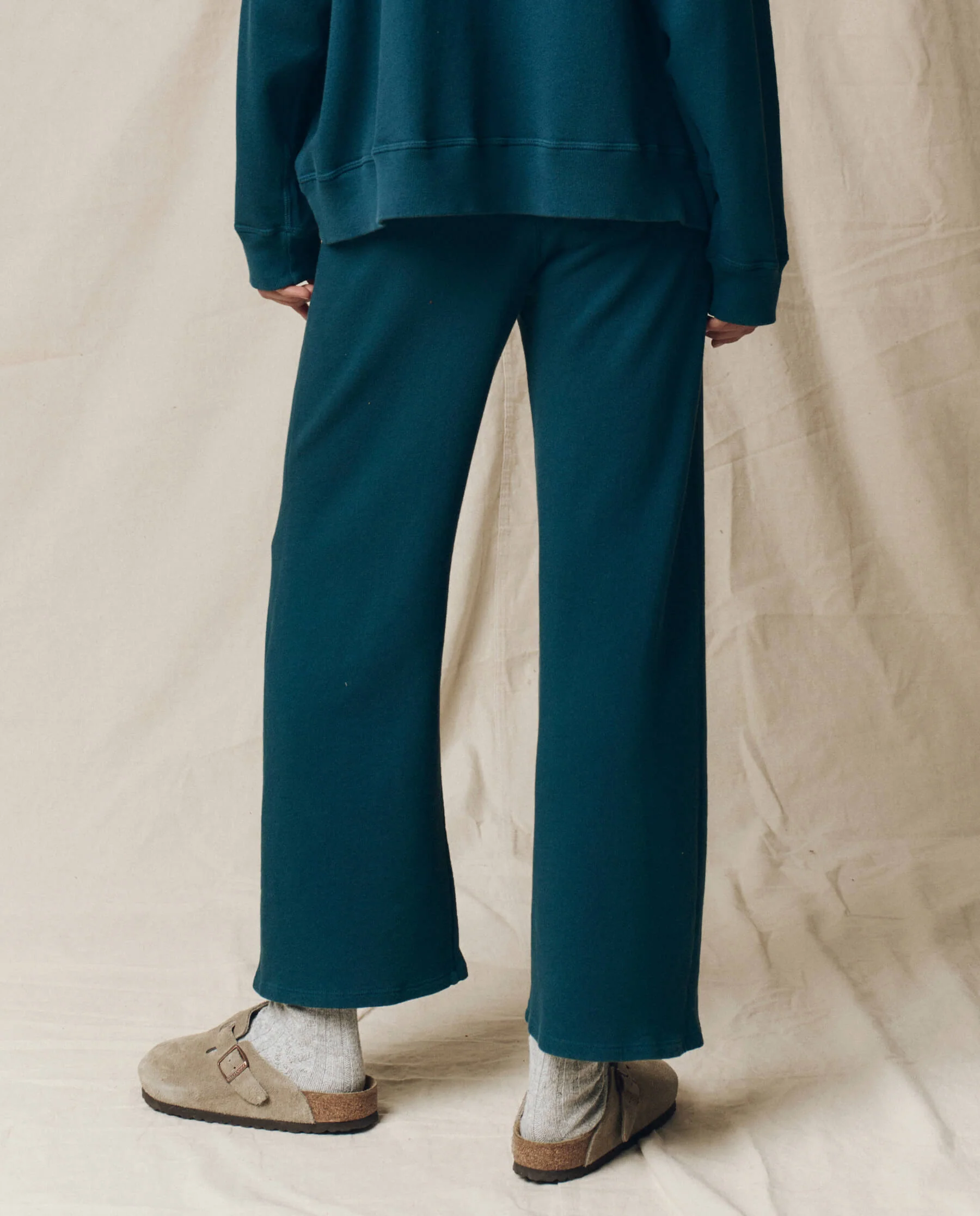 The Lap Sweatpant. Solid -- Dark Slate - Image 2
