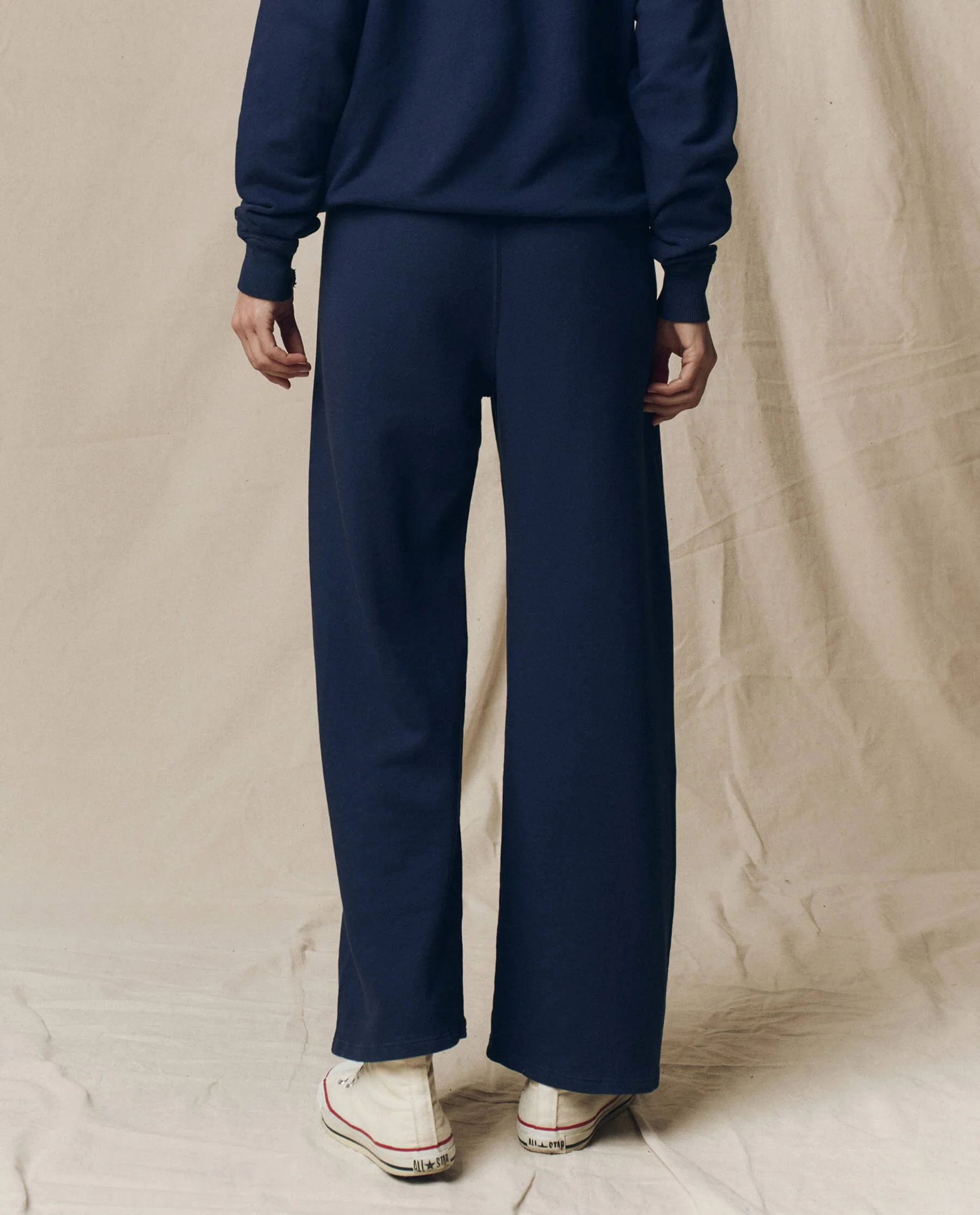 The Lap Sweatpant. Solid -- True Navy - Image 2