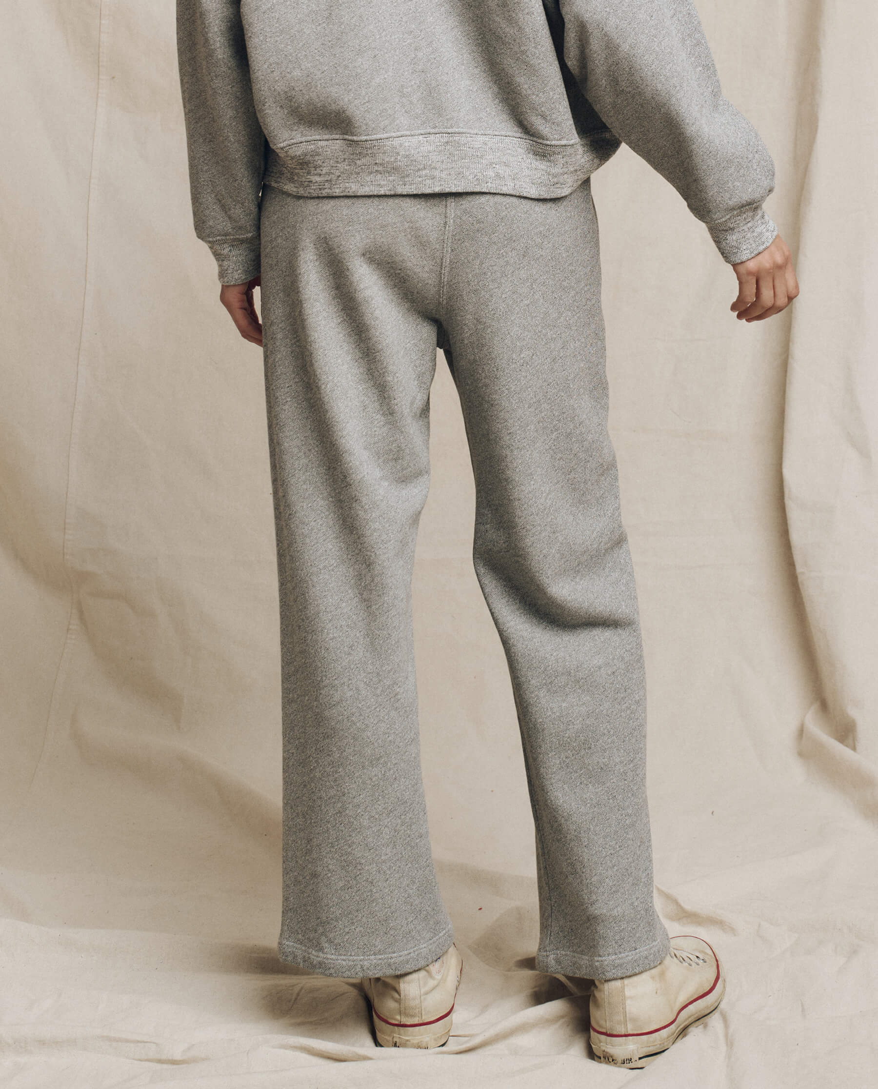 The Lap Sweatpant. Solid -- Varsity Grey - Image 2