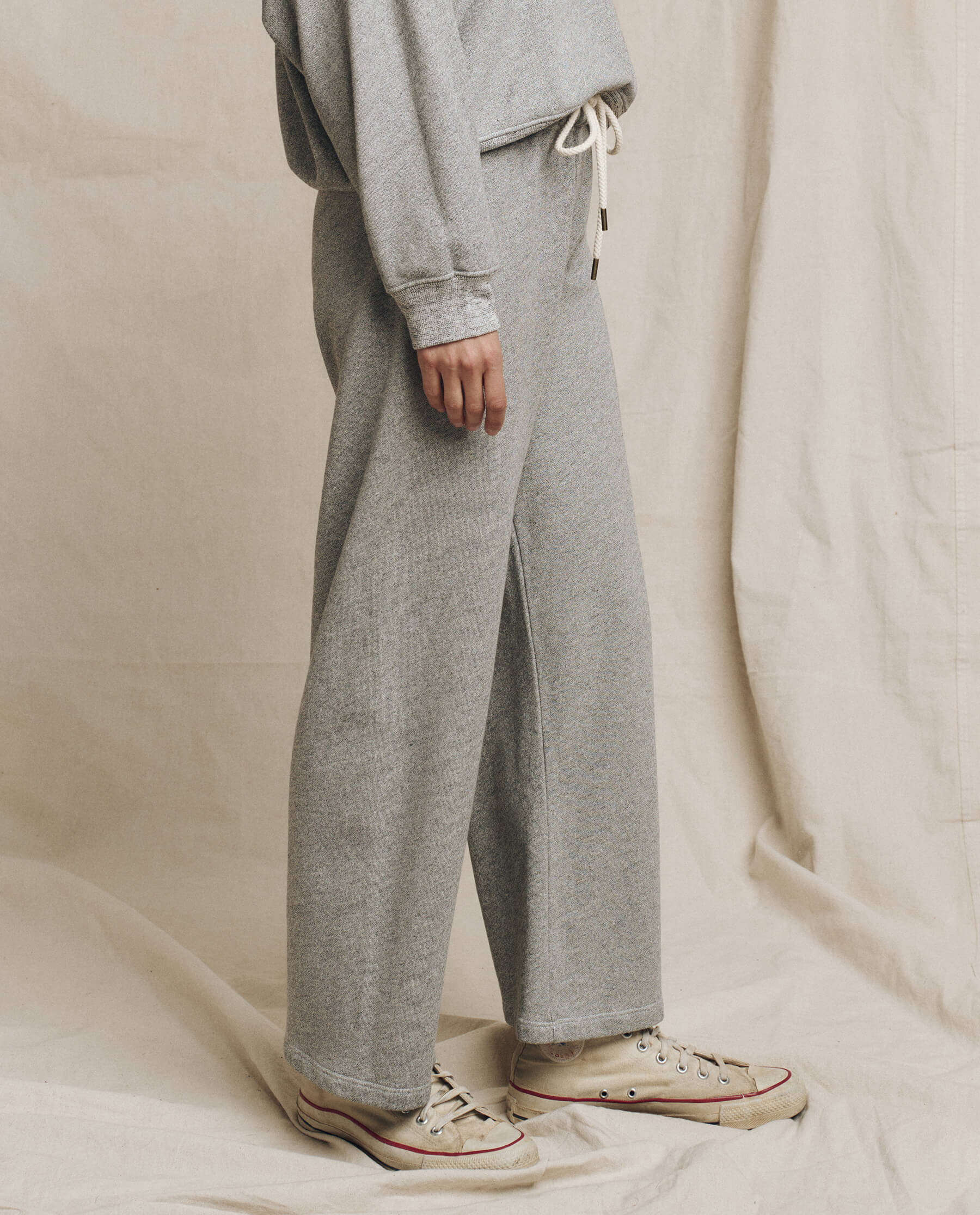 The Lap Sweatpant. Solid -- Varsity Grey - Image 3
