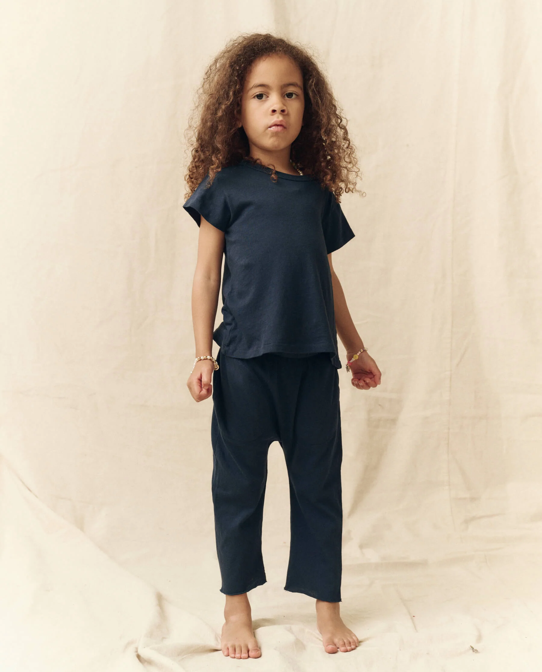 The Little Boxy Crew. Solid -- True Navy - Image 2