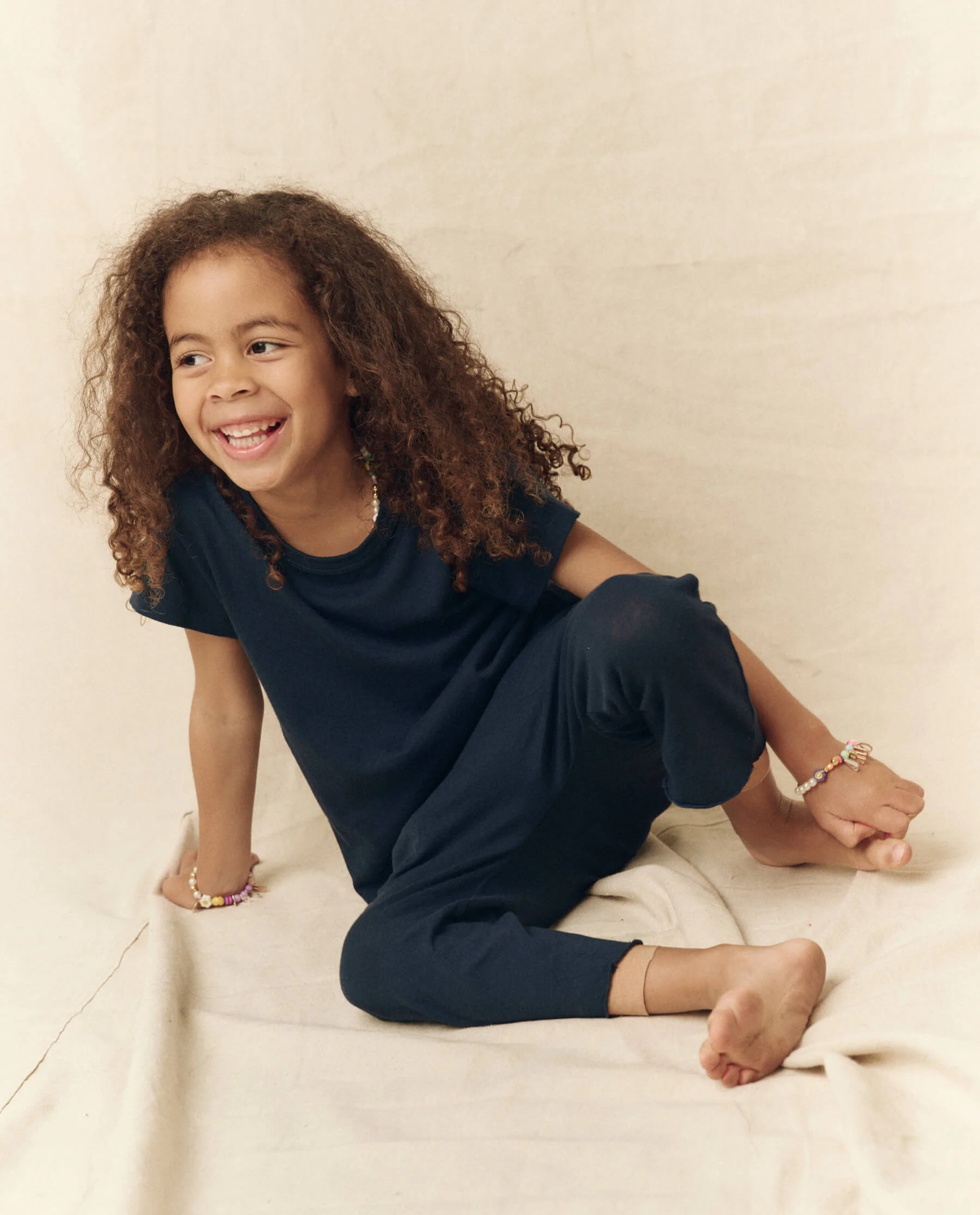The Little Boxy Crew. Solid -- True Navy - Image 3