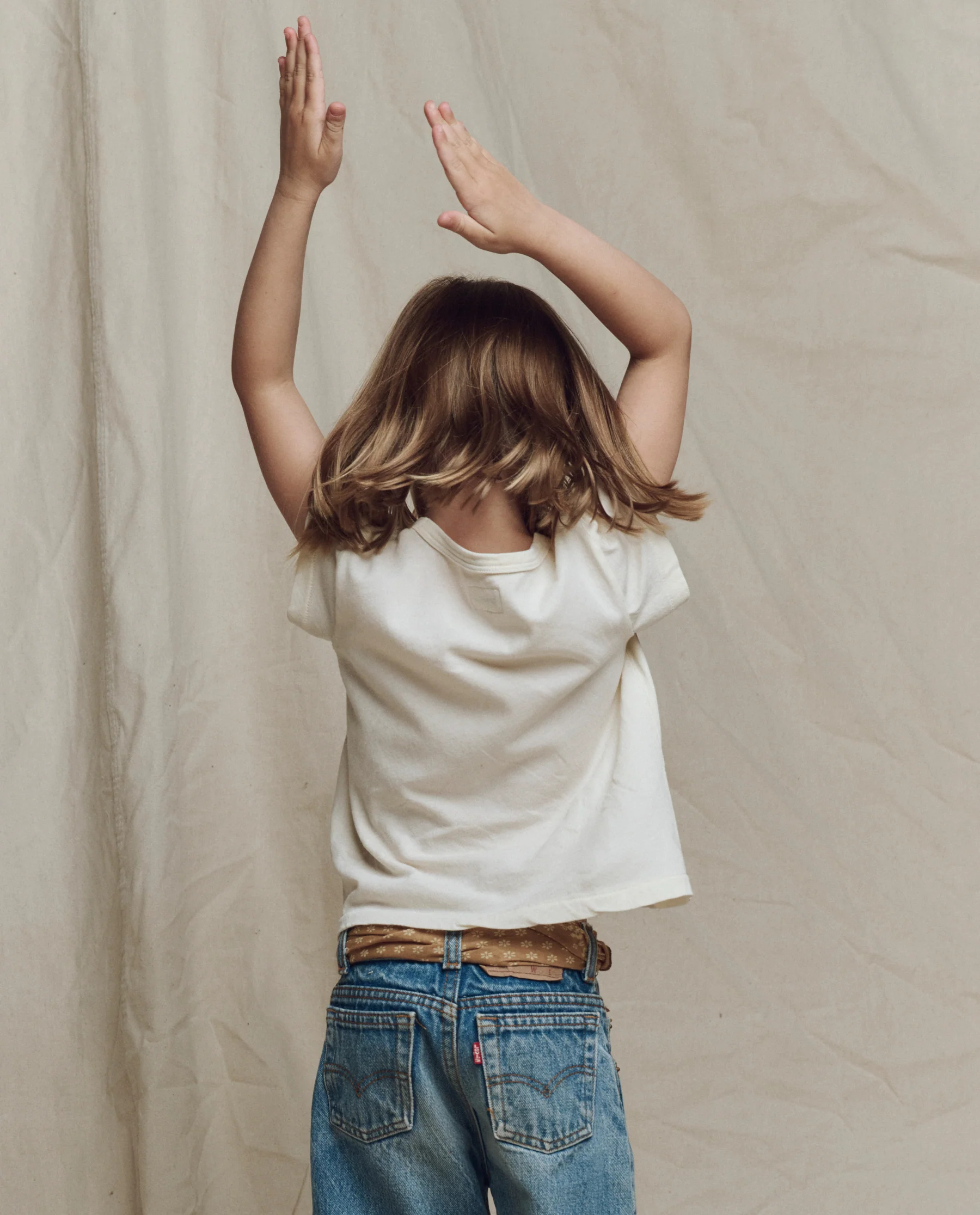 The Little Boxy Crew w/ Rider Graphic. Novelty -- Washed White - Image 2