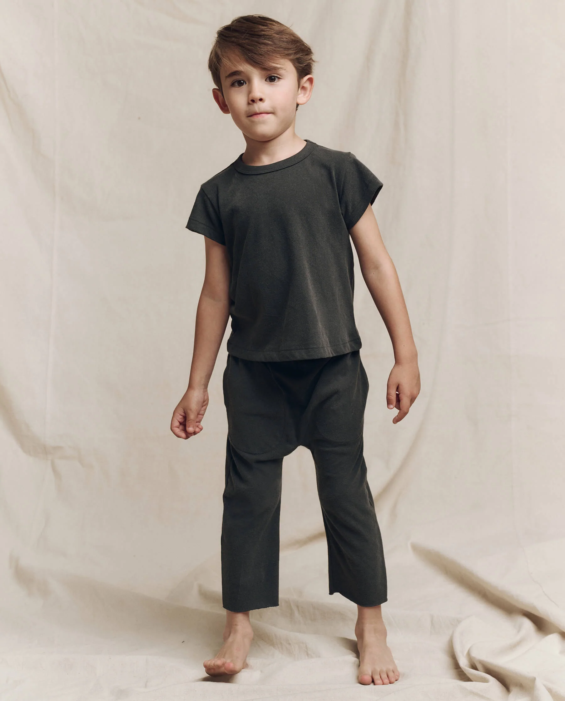The Little Boxy Crew. Solid -- Washed Black - Image 2