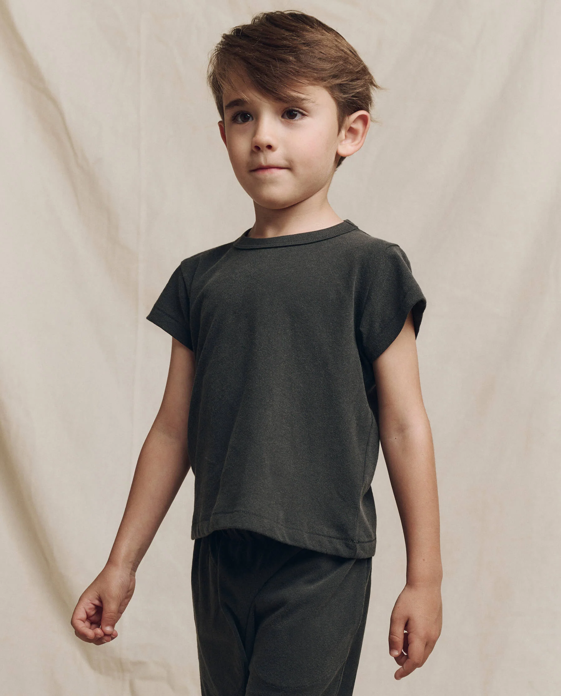 The Little Boxy Crew. Solid -- Washed Black - Image 3