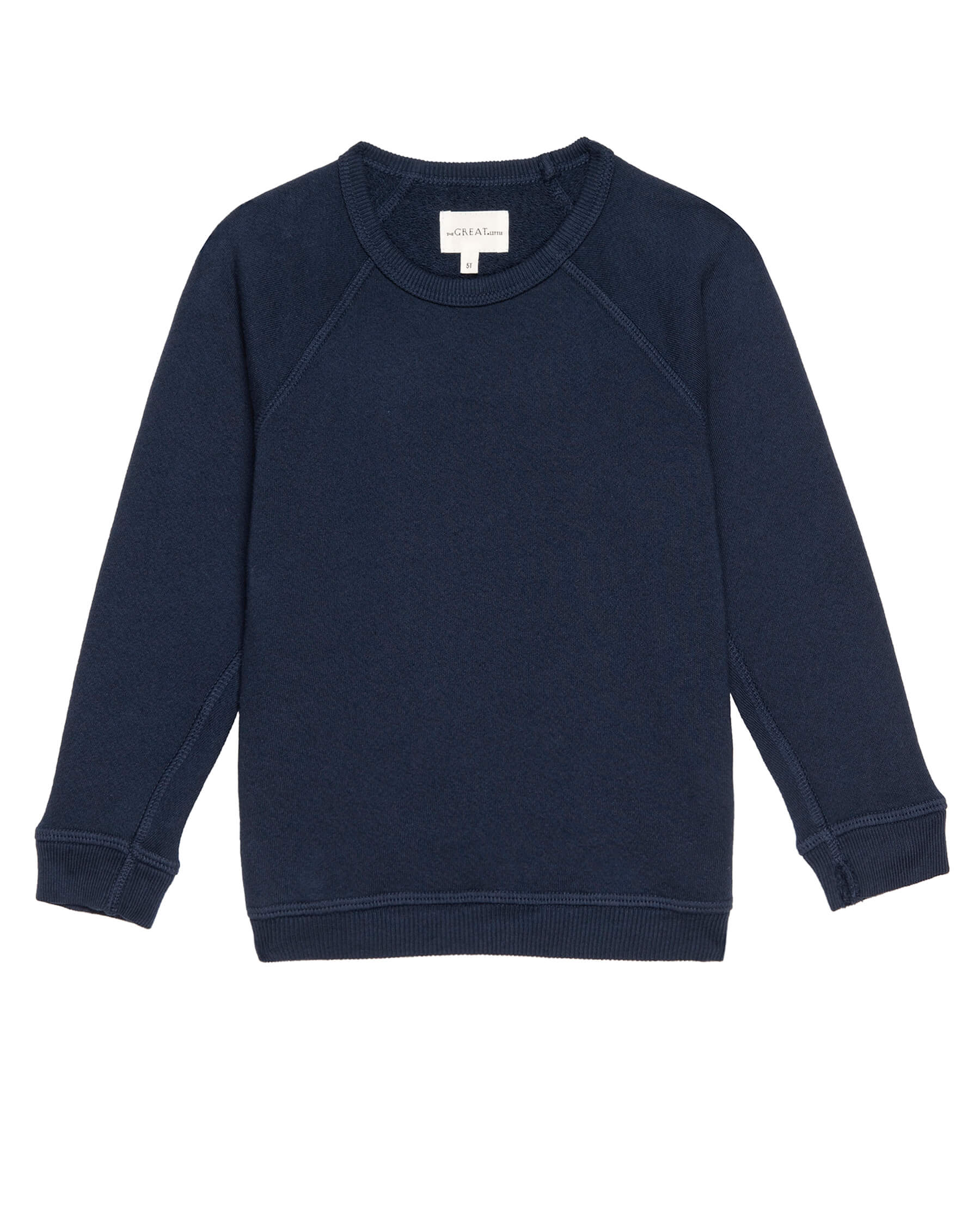 The Little College Sweatshirt. Solid -- True Navy - Image 5