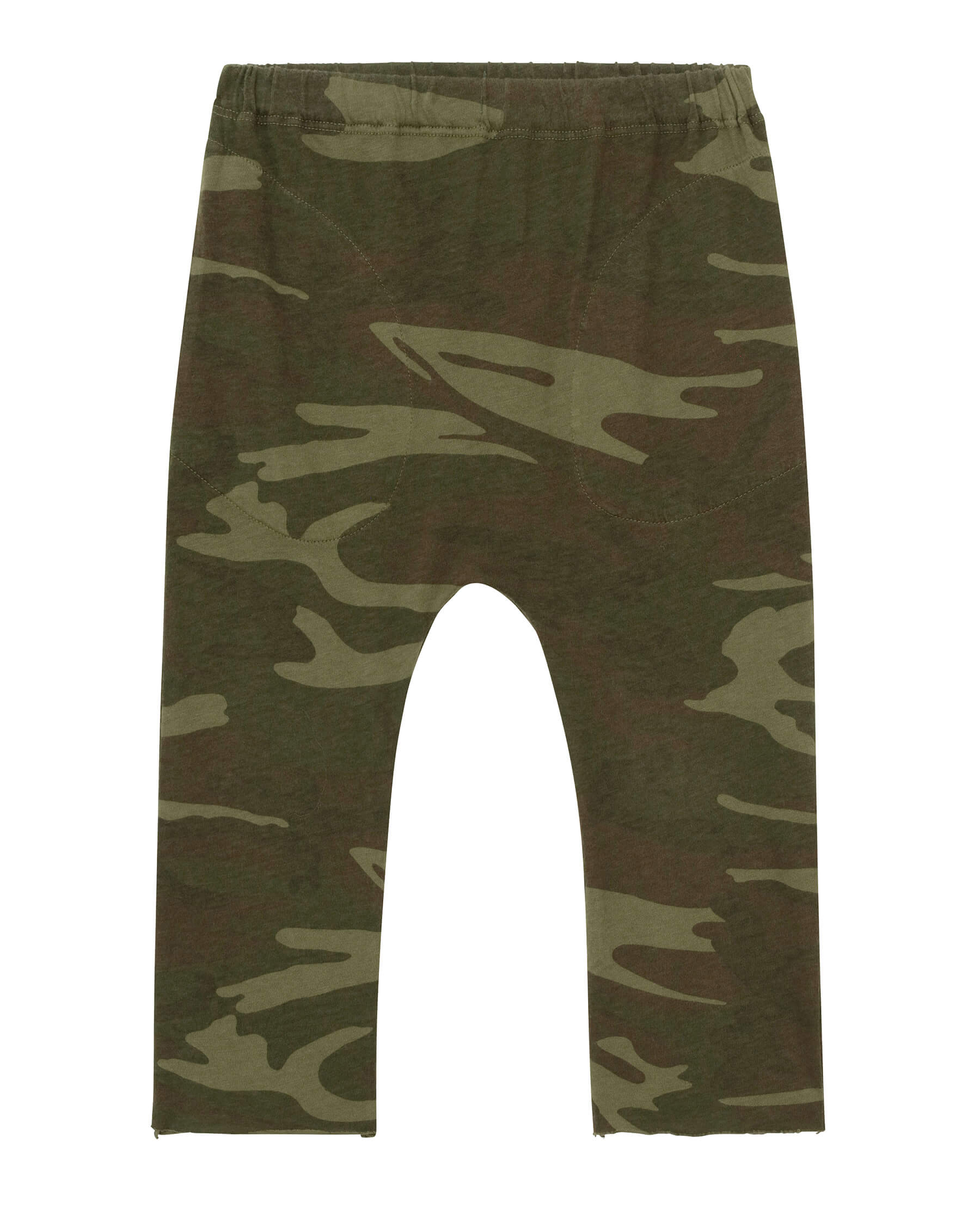 The Little Jersey Crop. Solid -- Deep Woods Camo - Image 6
