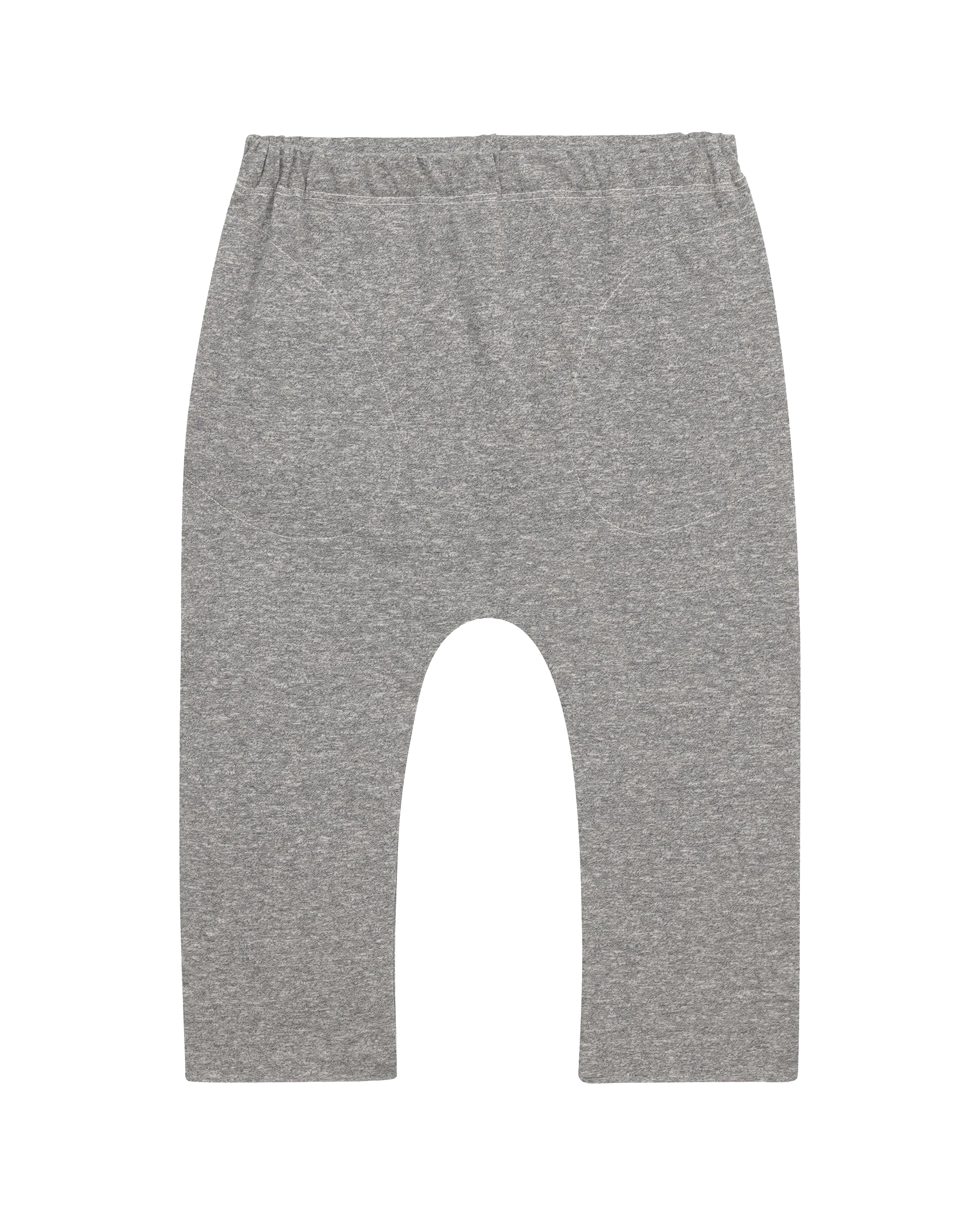 The Little Jersey Crop Pant. -- Heather Grey - Image 6