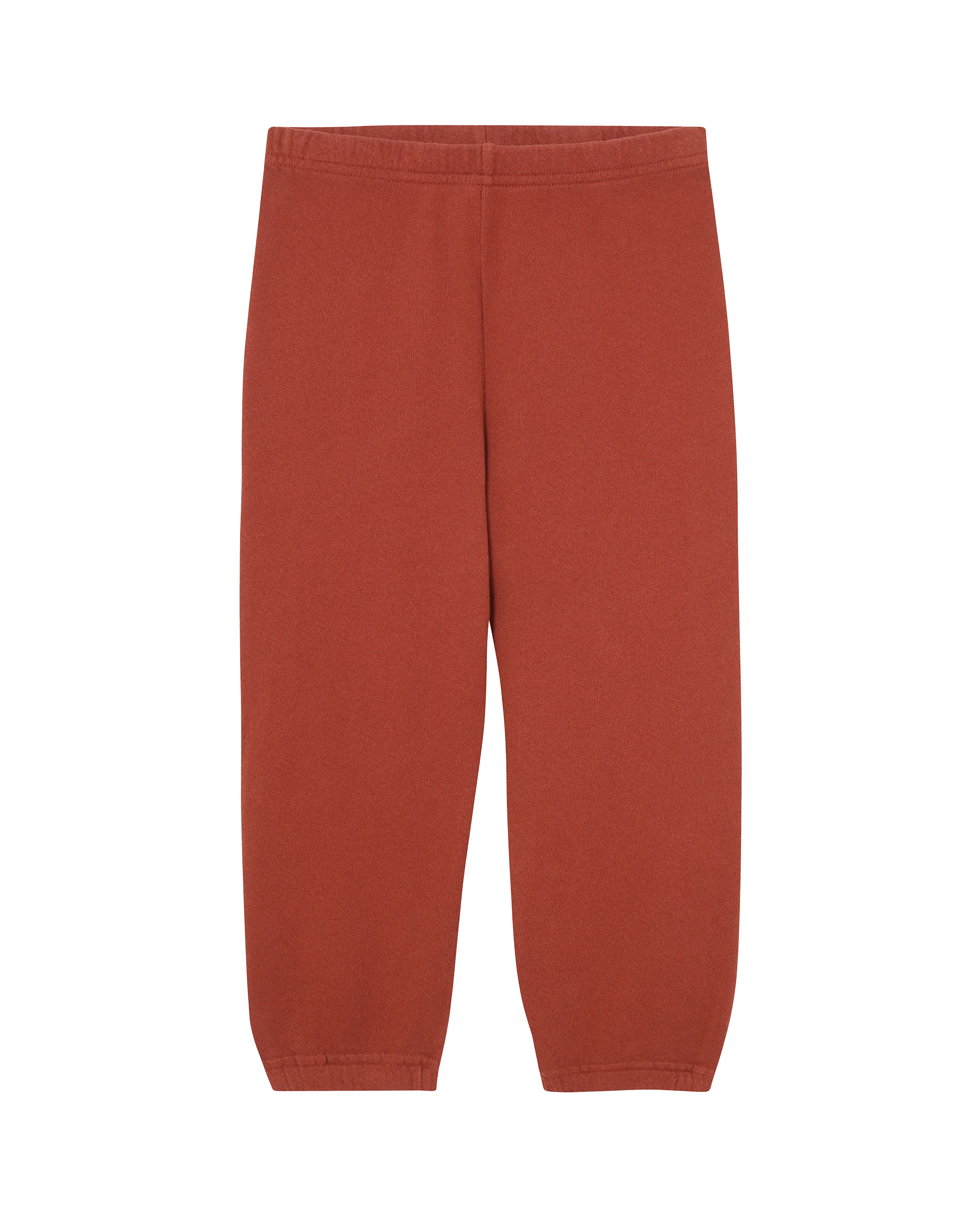 The Little Stadium Sweatpant. Solid -- Brick - Image 3