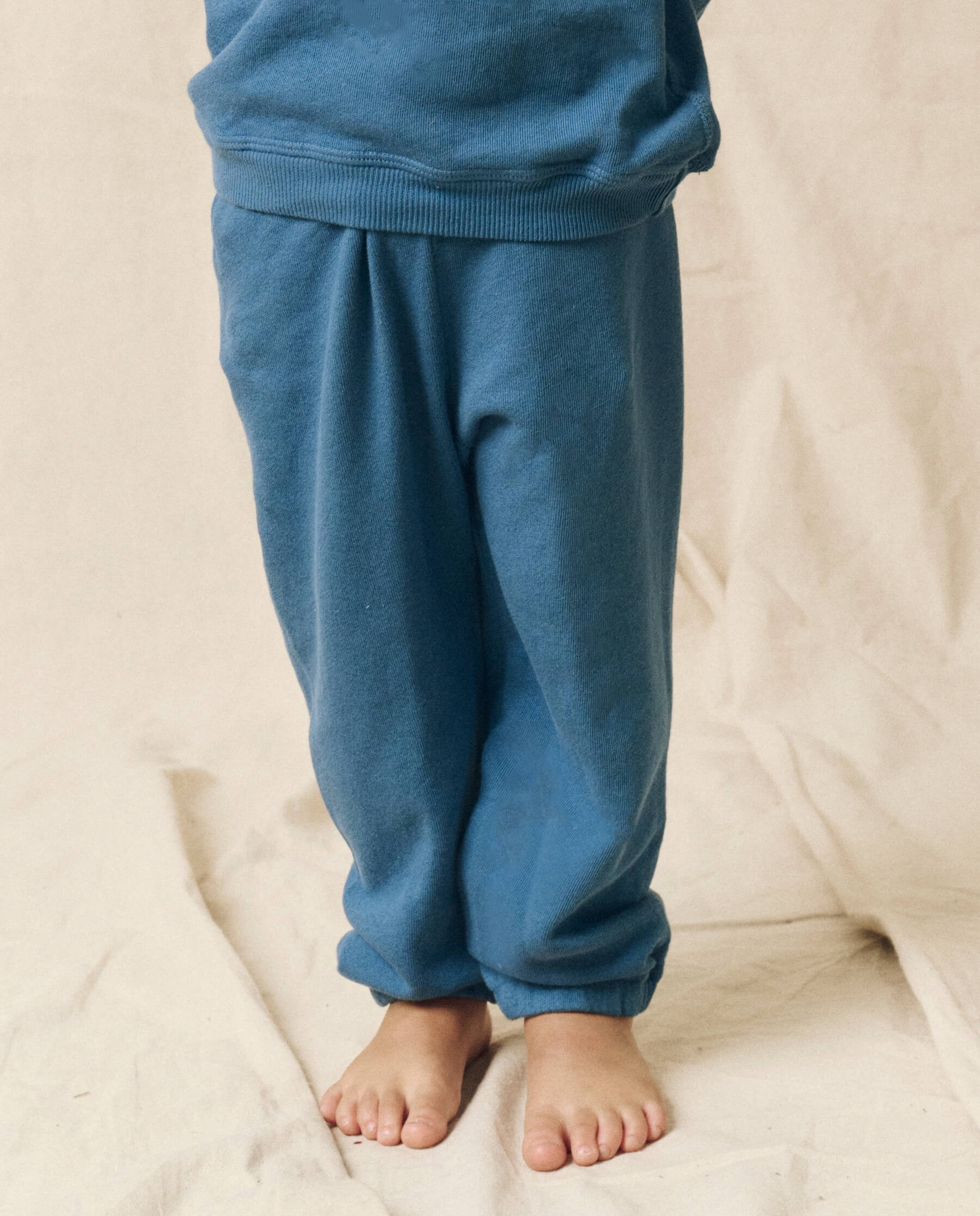 The Little Stadium Sweatpant. Solid -- Glacier Blue - Image 6