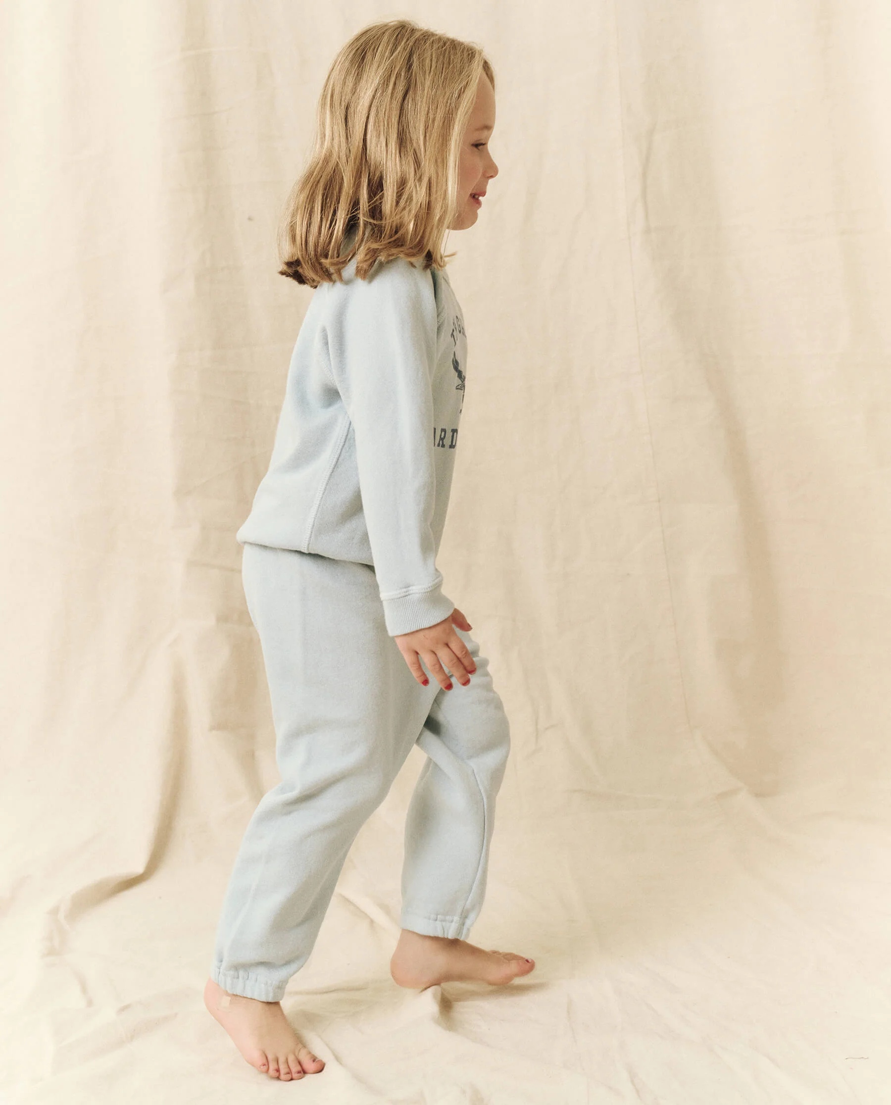 The Little Stadium Sweatpant. Solid -- Light Sky - Image 3