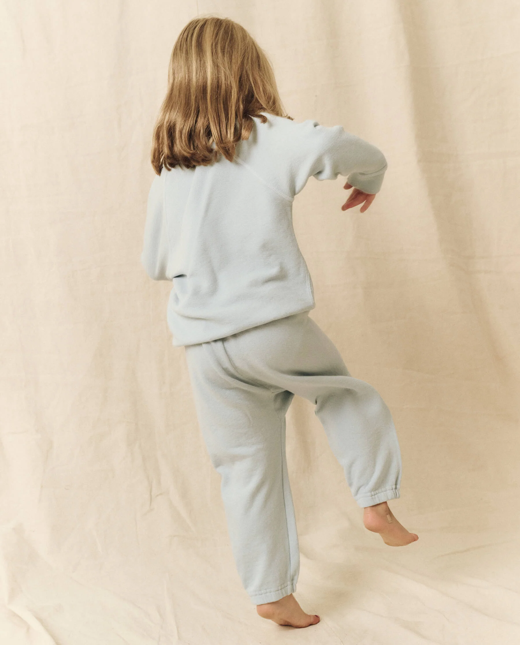 The Little Stadium Sweatpant. Solid -- Light Sky - Image 4