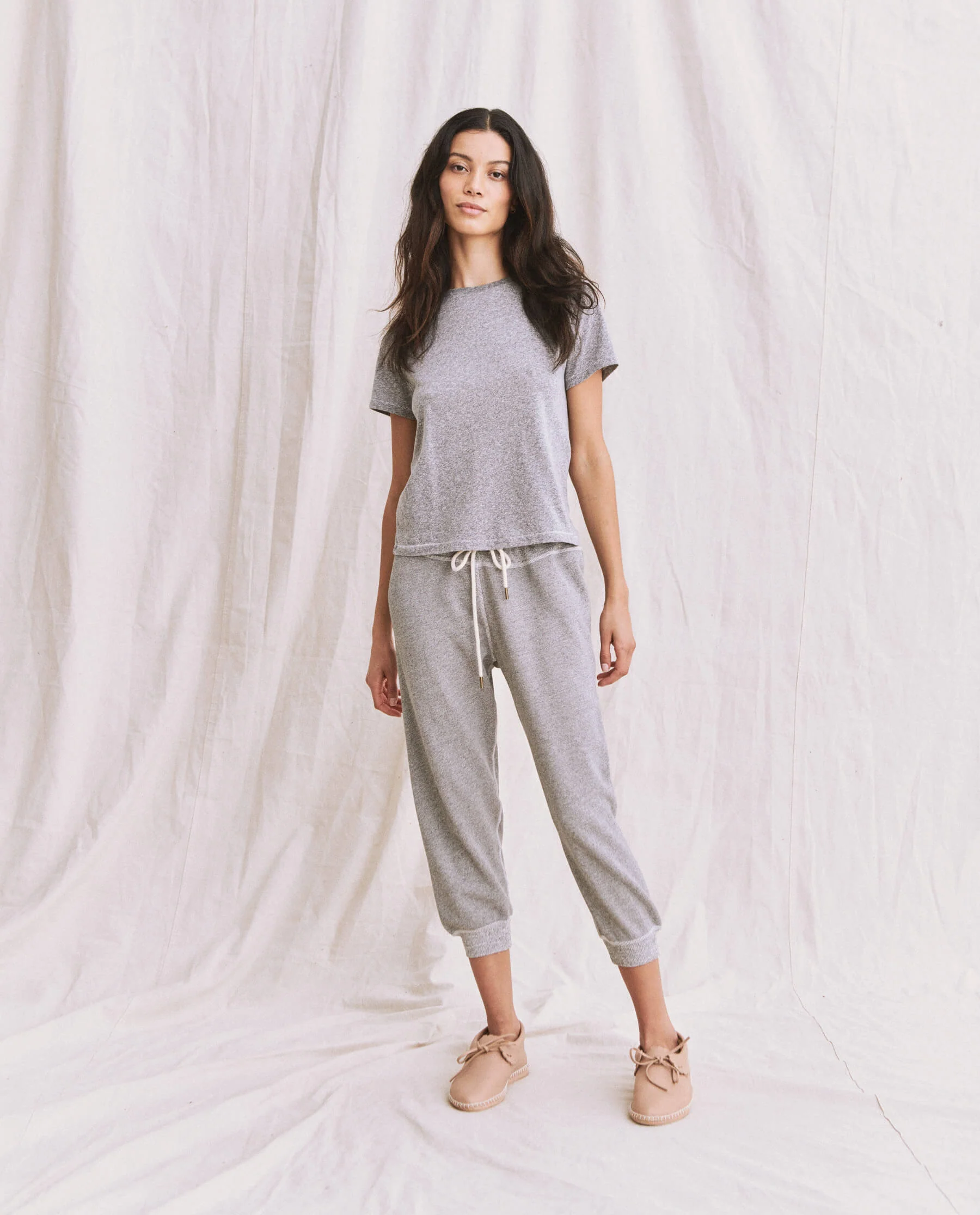 The Little Tee. Solid -- Heather Grey - Image 3