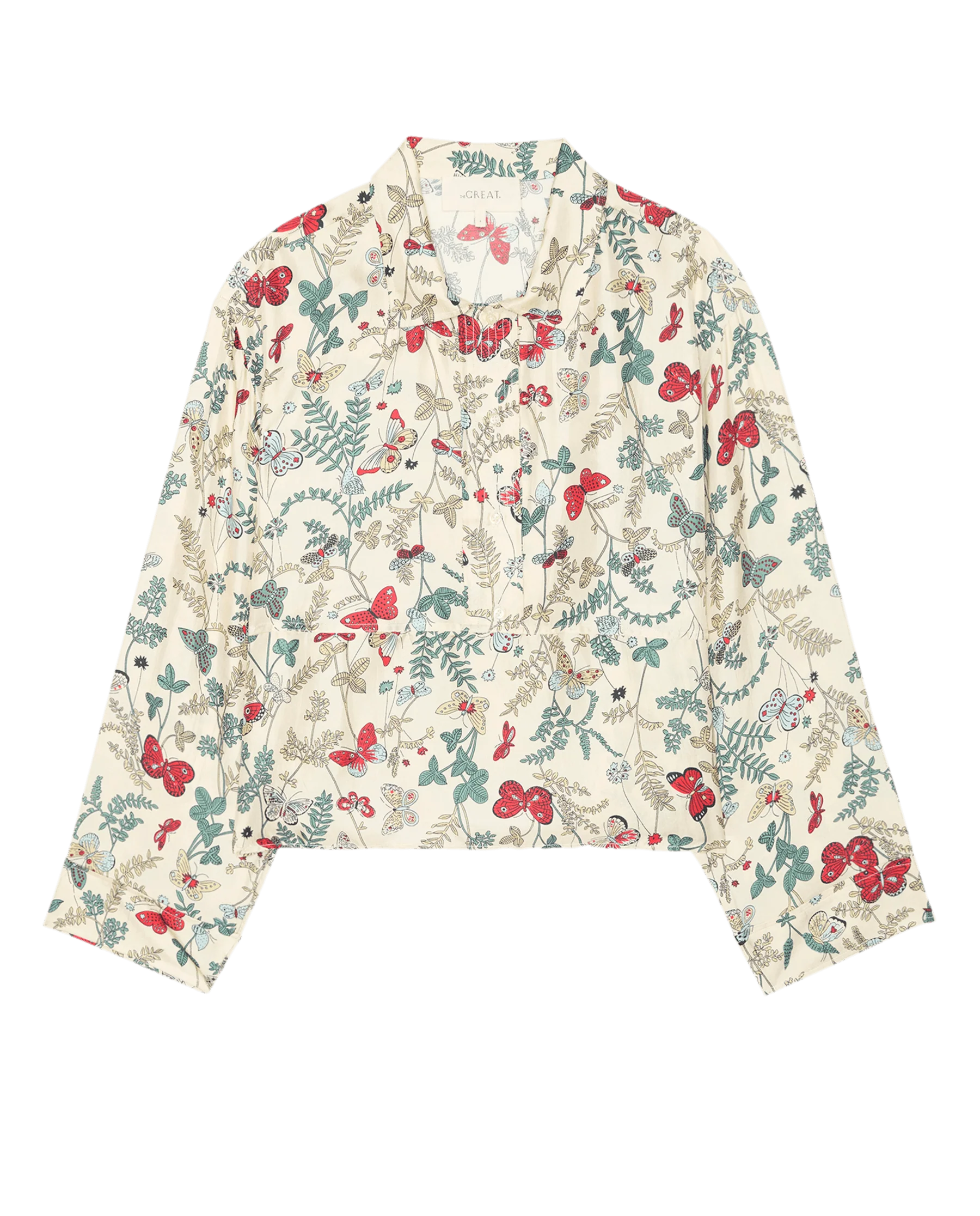 The Meadow Henley Top. -- Floating Butterfly - Image 5