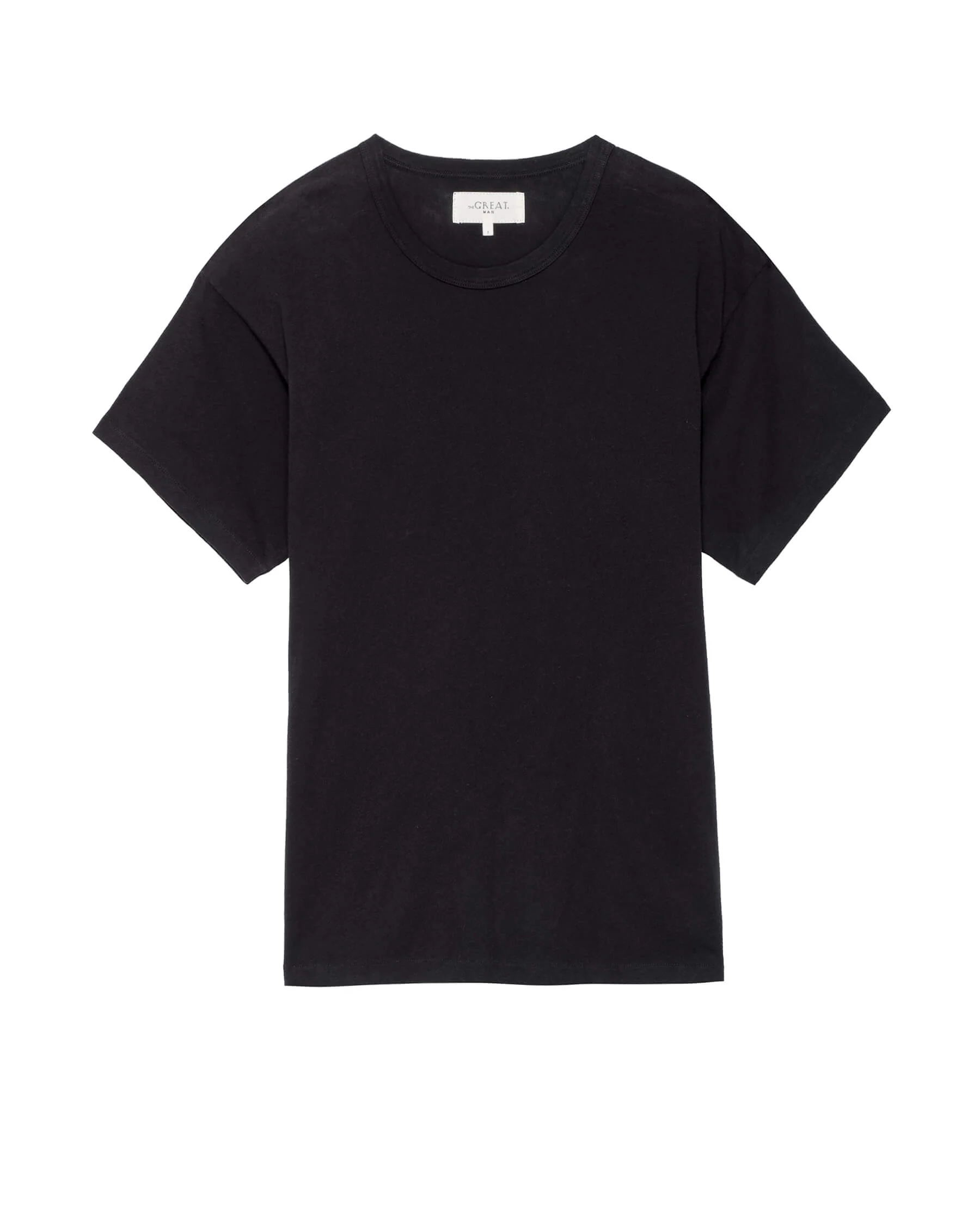The Men's Boxy Crew. -- ALMOST BLACK - Image 6
