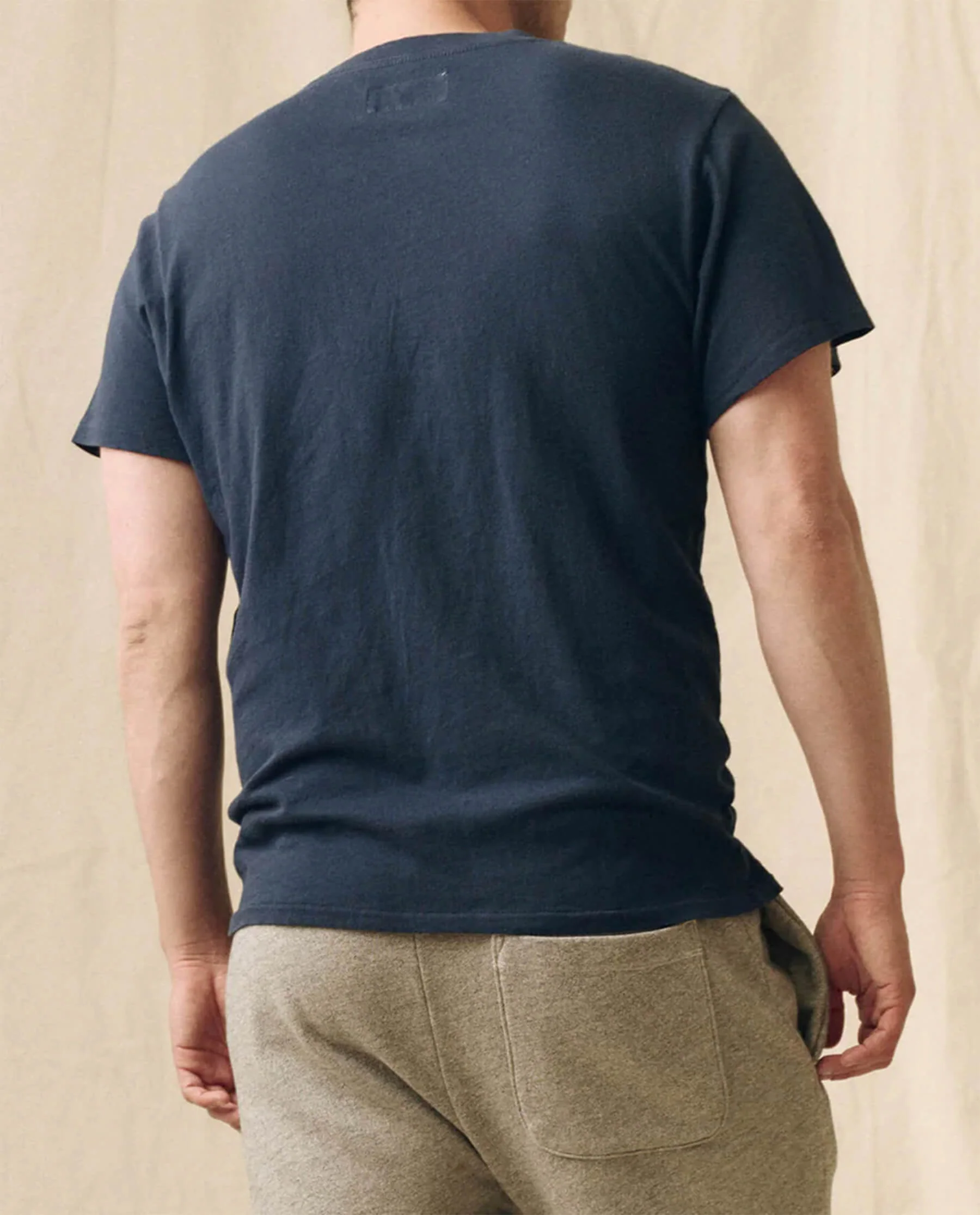 The Men's Boxy Crew. -- True Navy - Image 3
