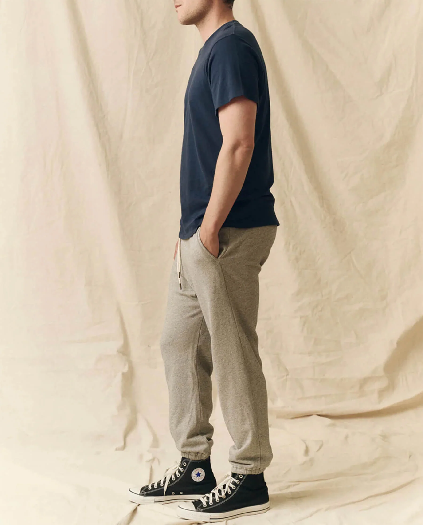 The Men's Boxy Crew. -- True Navy - Image 5