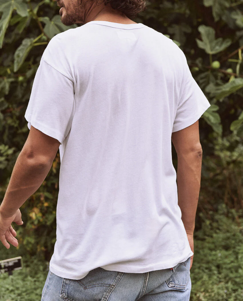 The Men's Boxy Crew. -- TRUE WHITE - Image 2