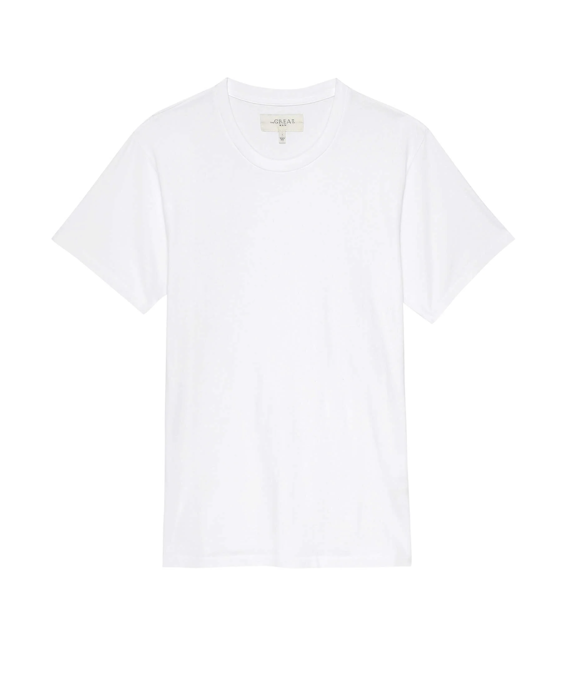 The Men's Boxy Crew. -- TRUE WHITE - Image 5