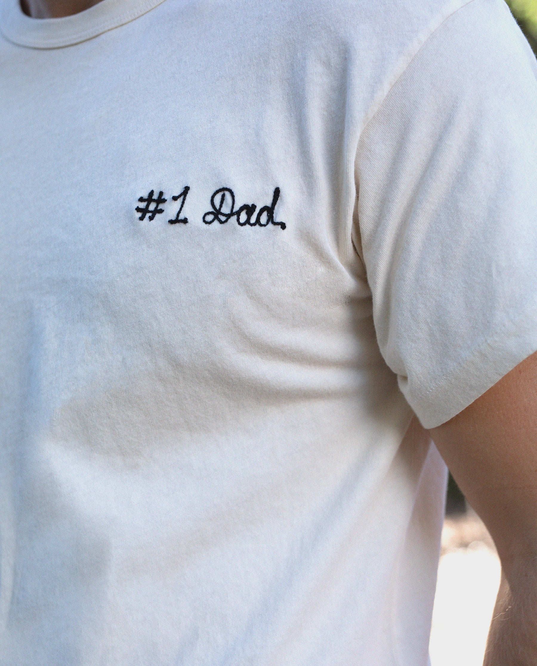The Men's Boxy Crew. -- WASHED WHITE - Image 5