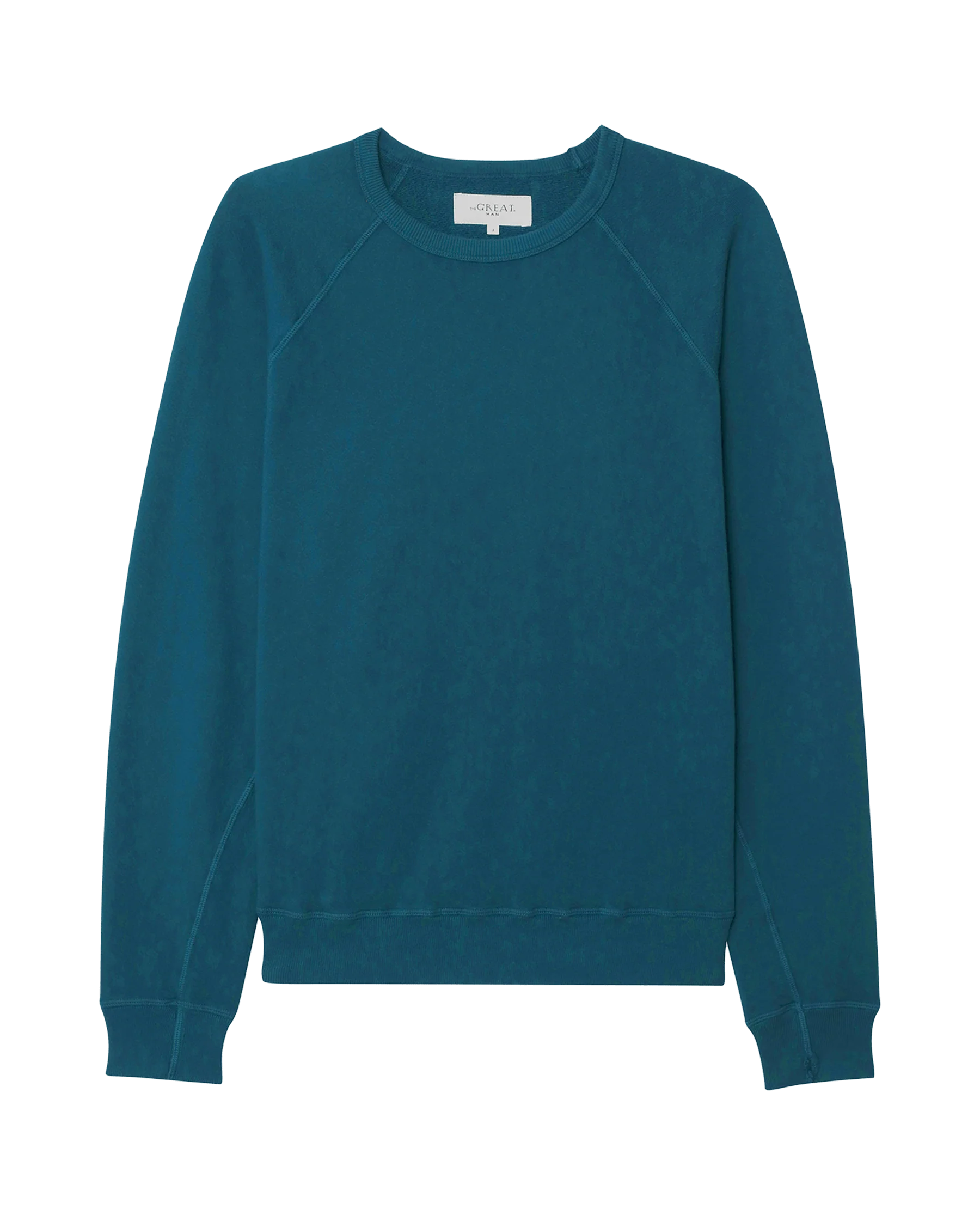 The Men's College Sweatshirt. Solid -- Dark Slate - Image 3