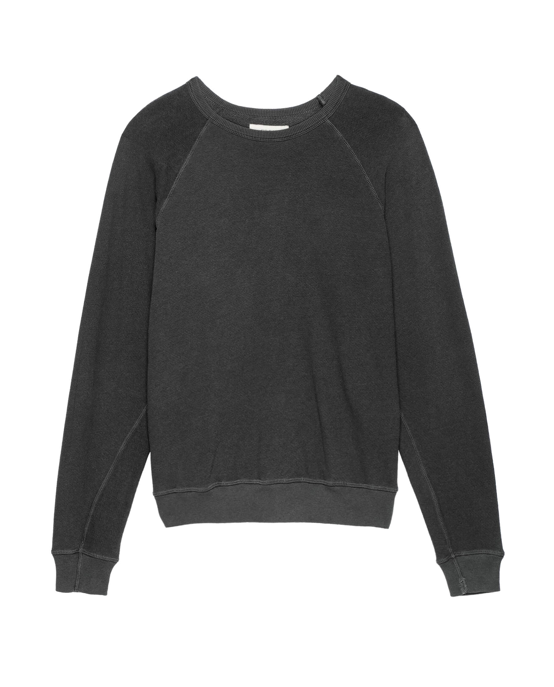 The Men's College Sweatshirt. -- Washed Black - Image 6