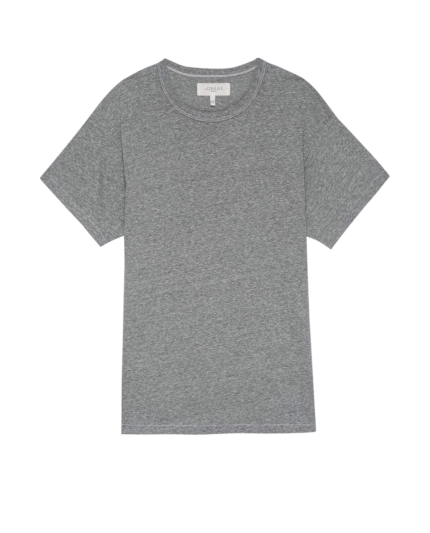 The Men's Slim Tee. -- HEATHER GREY - Image 5