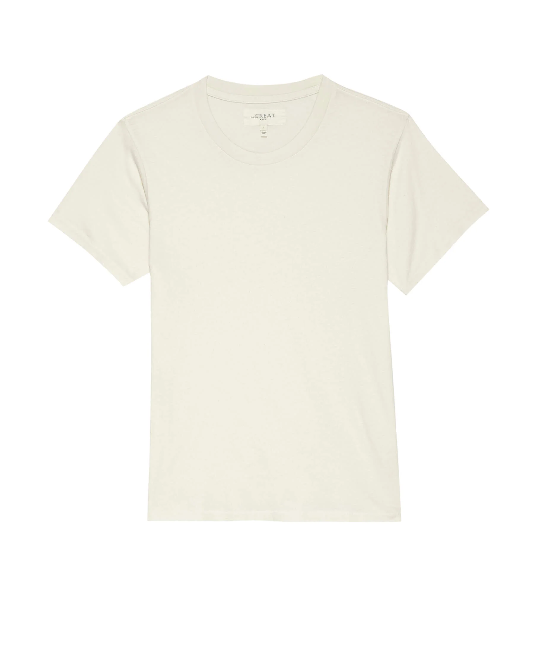 The Men's Slim Tee. -- Washed White - Image 5