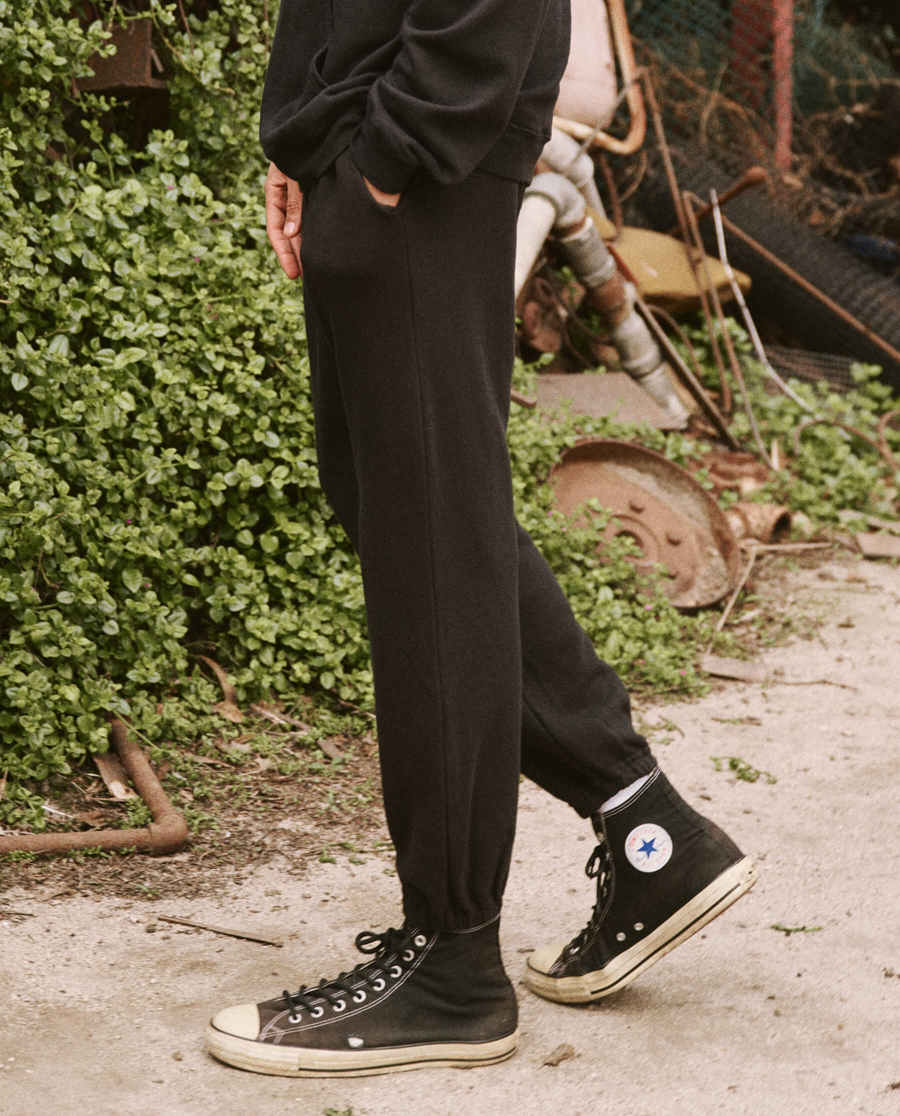 The Men's Stadium Sweatpant. -- Almost Black - Image 4