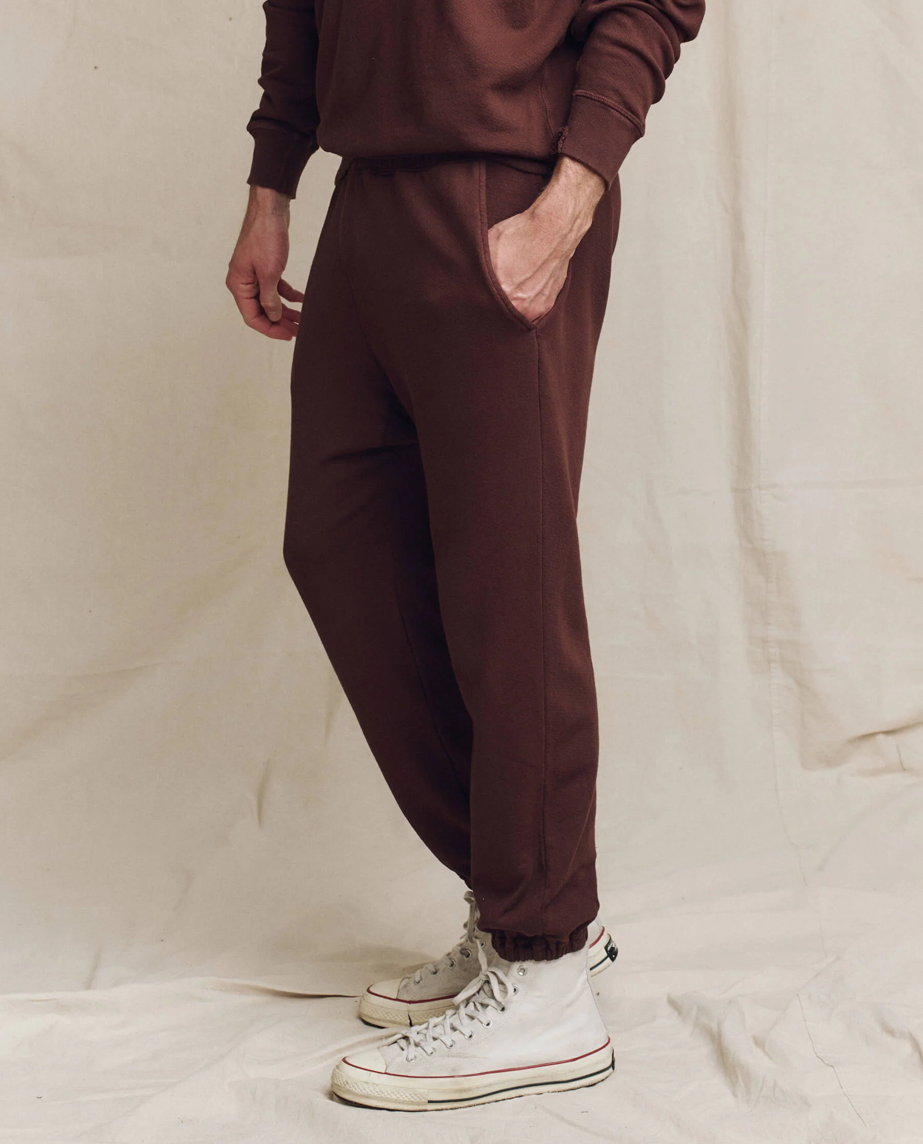 The Men's Stadium Sweatpant. -- Toasted Walnut - Image 3