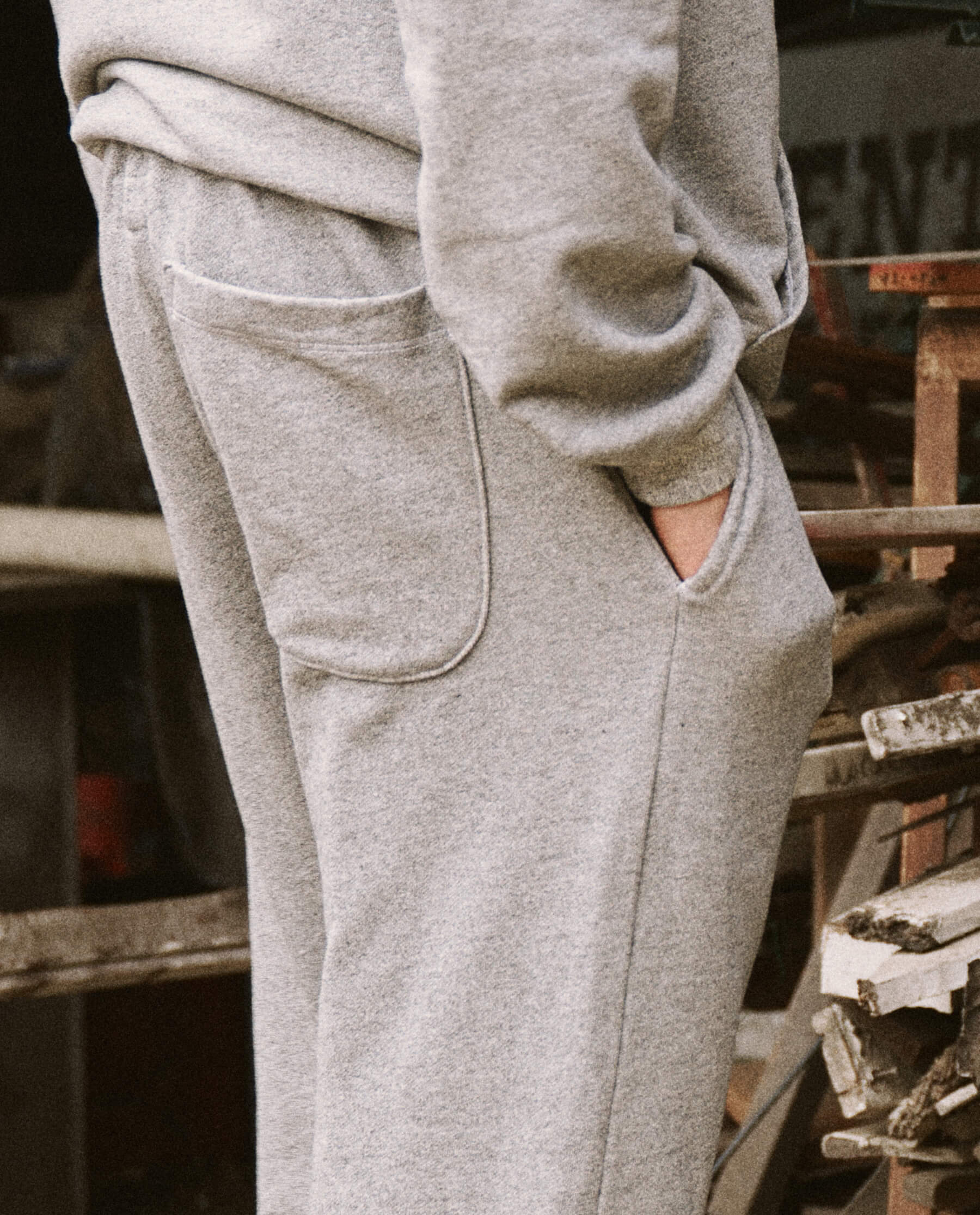 The Men's Stadium Sweatpant. -- Varsity Grey - Image 5
