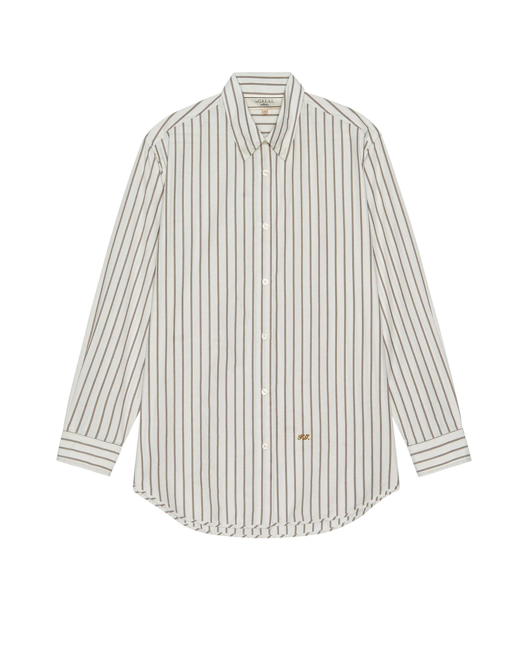 The Menswear Button Up. -- Ivy League Stripe - Image 5