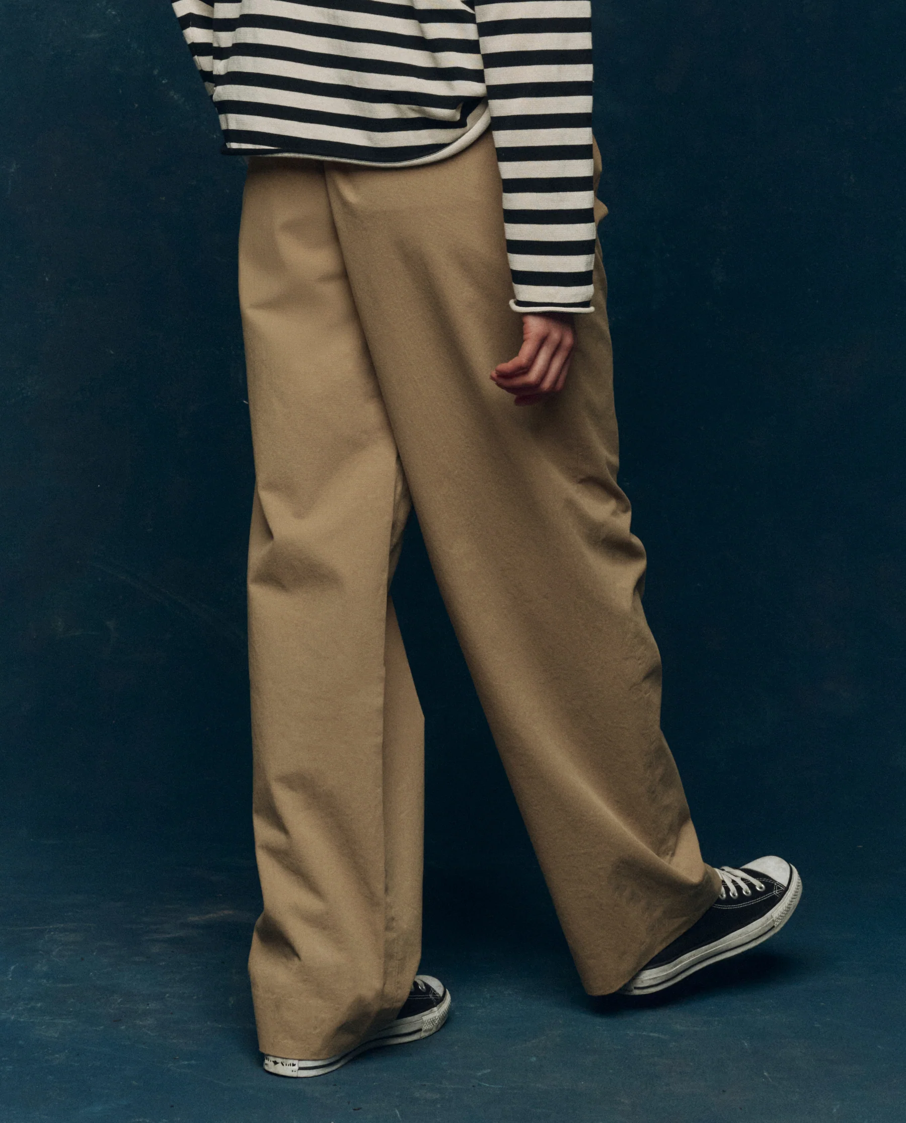 The Menswear Trouser. -- Khaki - Image 4