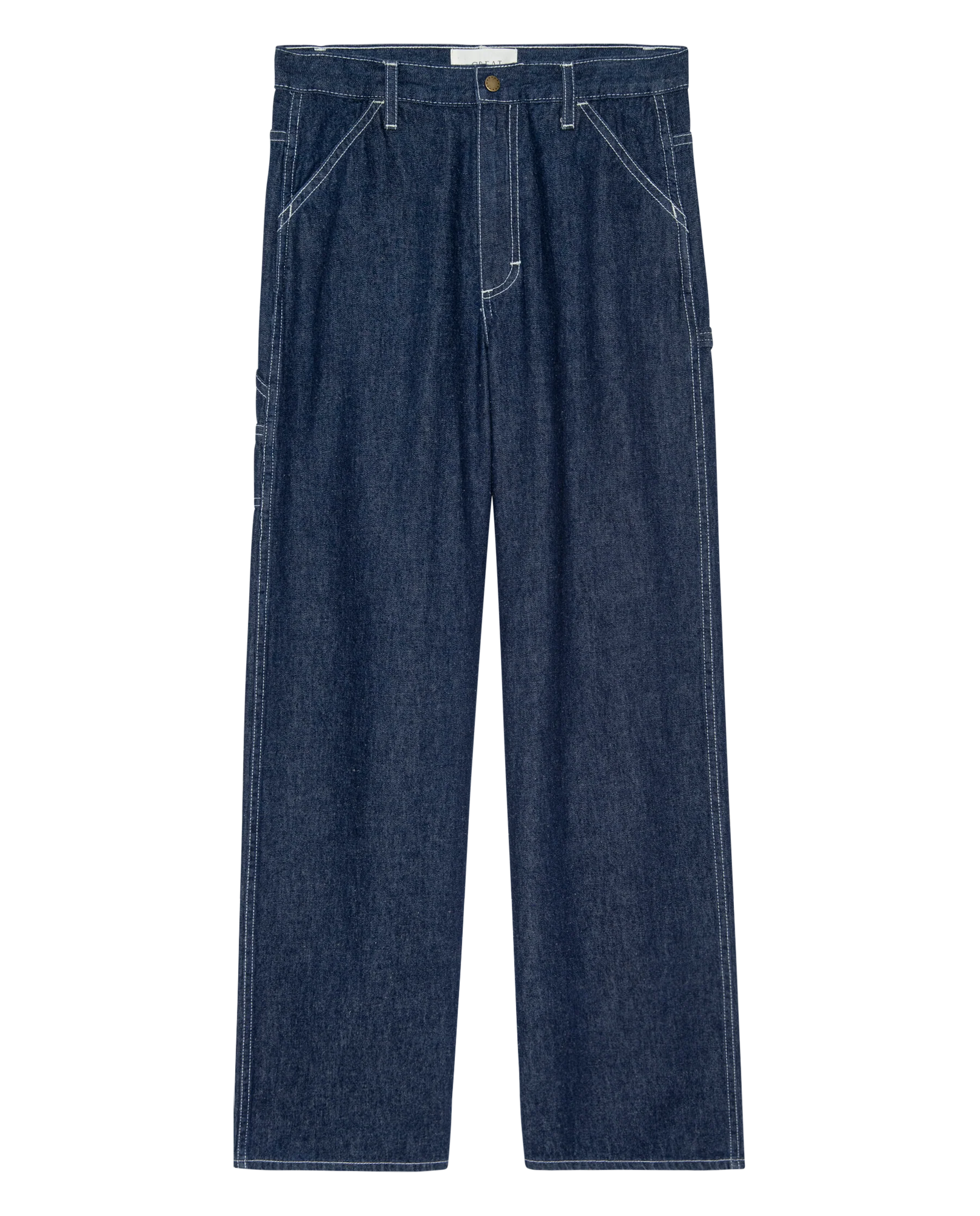 The Mill Jean. -- Rinse with Cream Stitching - Image 6