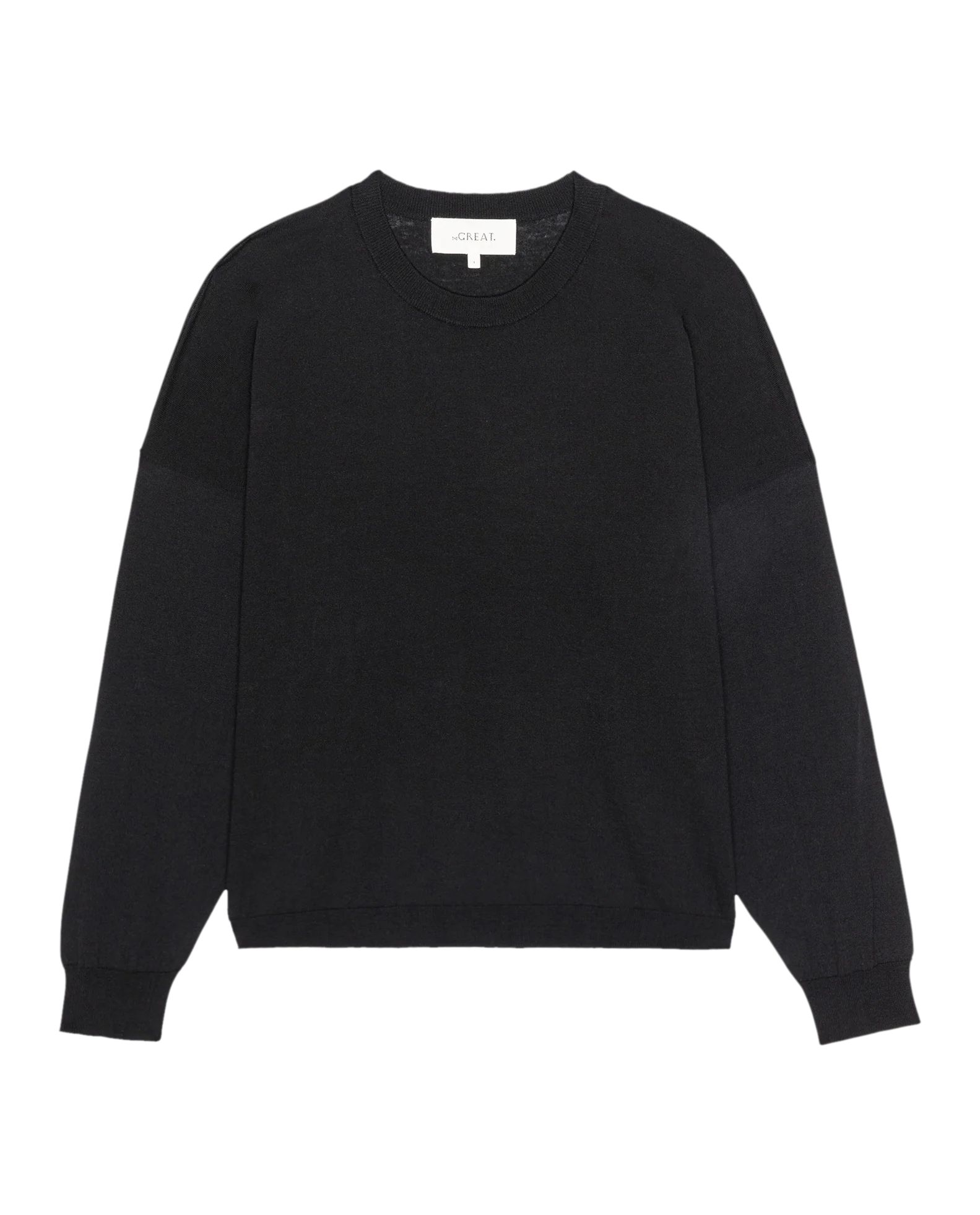 The Oversized Pullover. -- Black - Image 5