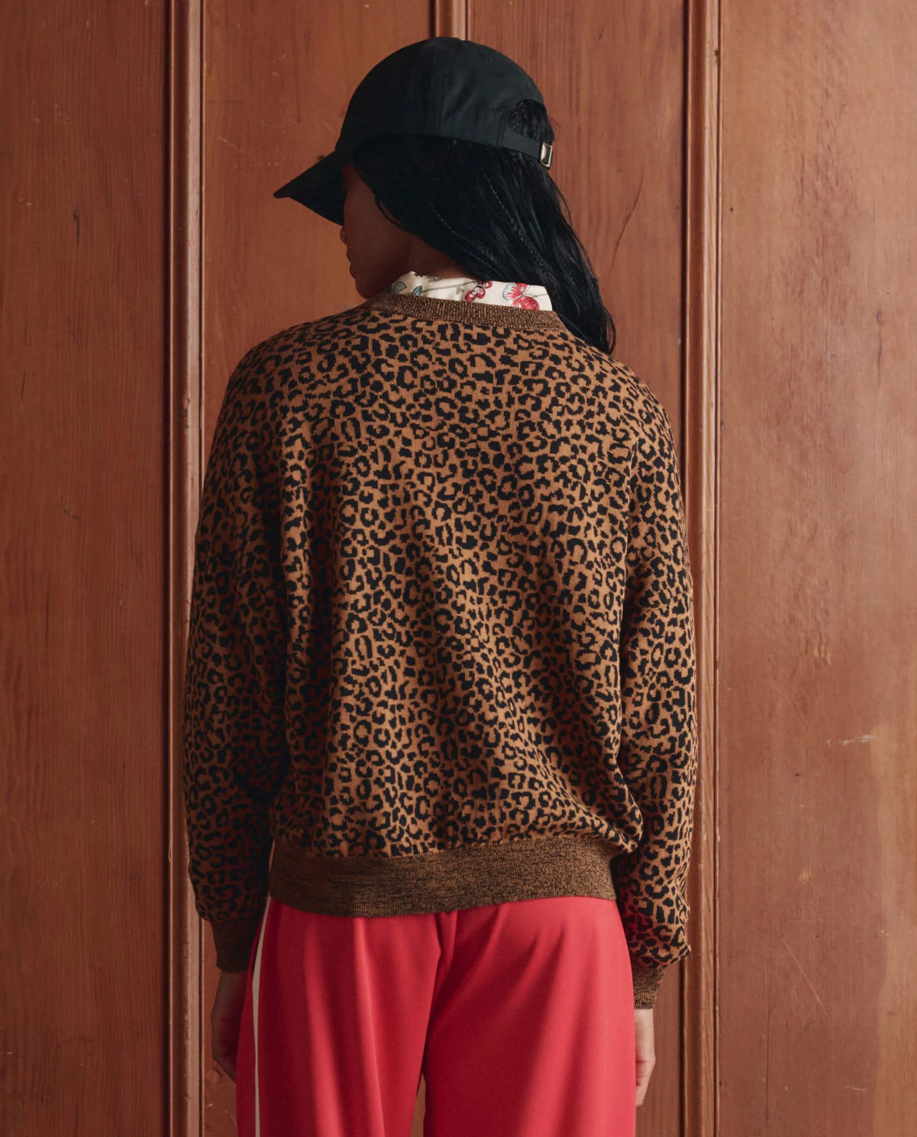 The Oversized Pullover. -- Leopard - Image 3