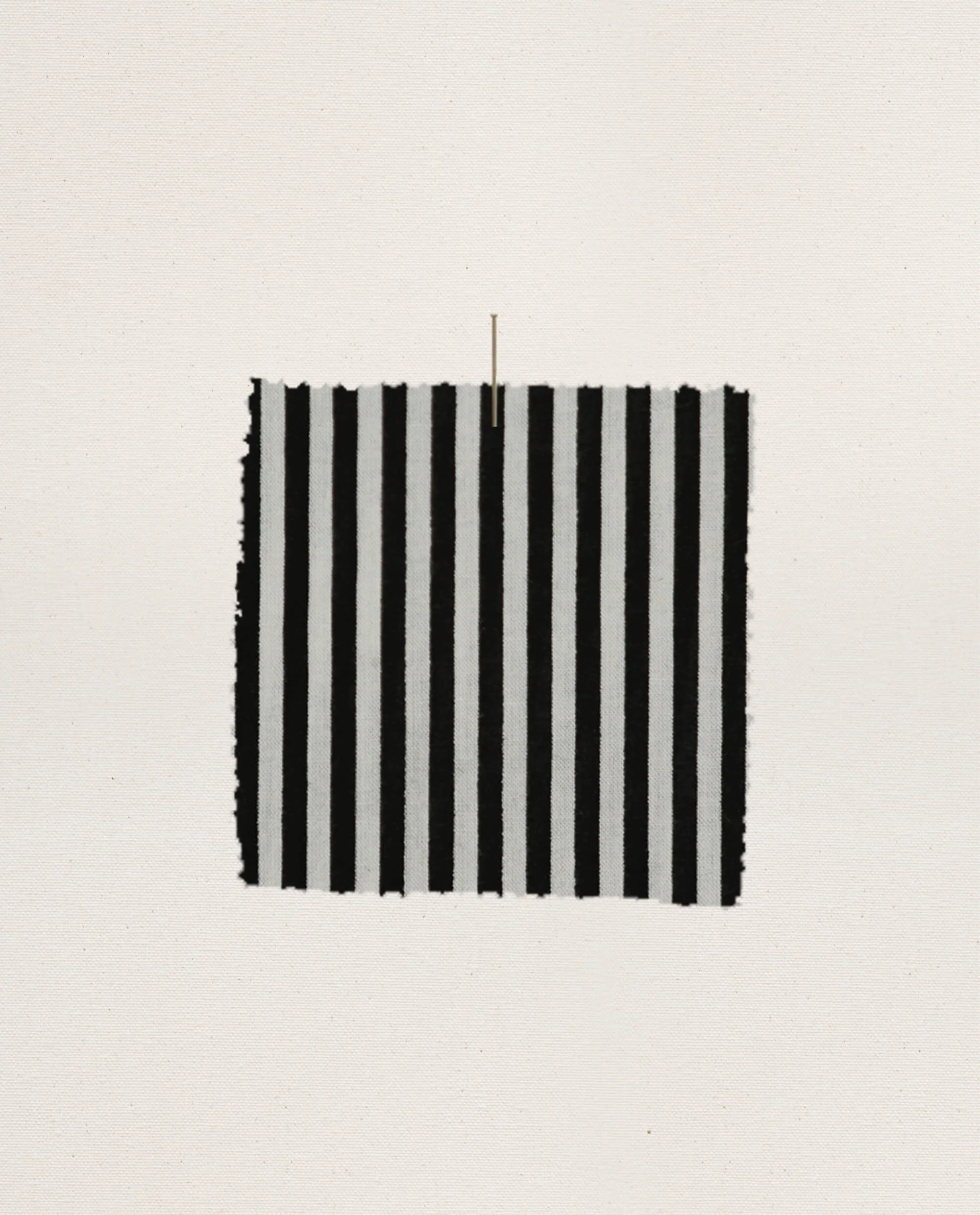 The Pajama Shirt. -- Black and Cream Crew Stripe - Image 3
