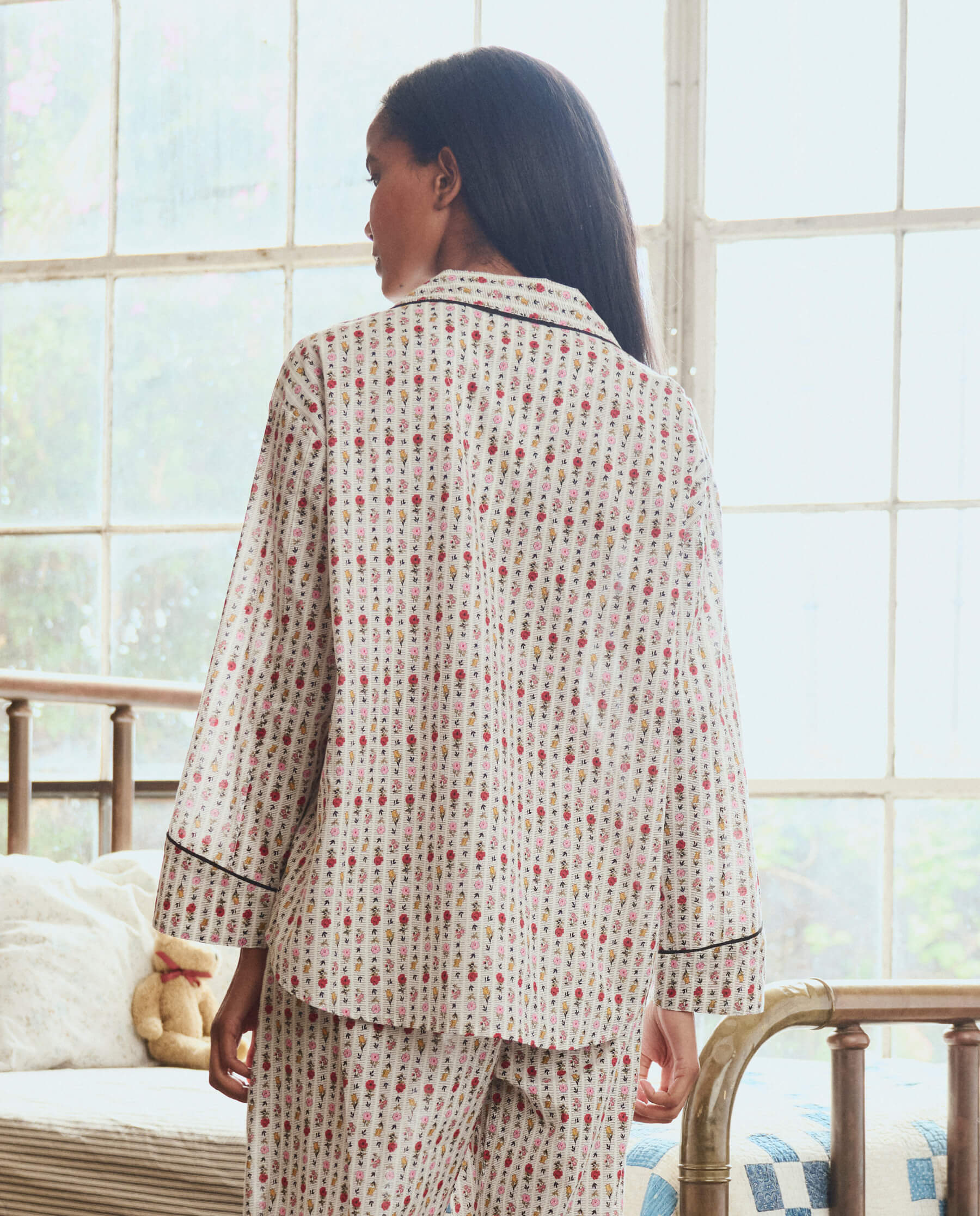 The Pajama Shirt. -- Ribbon Floral - Image 6