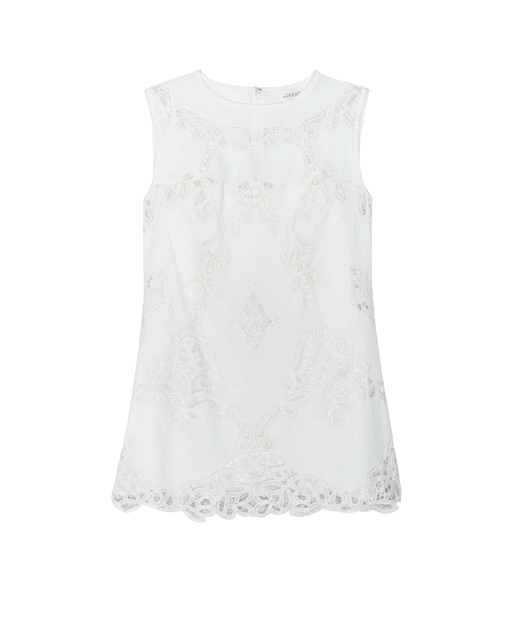 The Picnic Shift Dress. -- Cream - Image 5