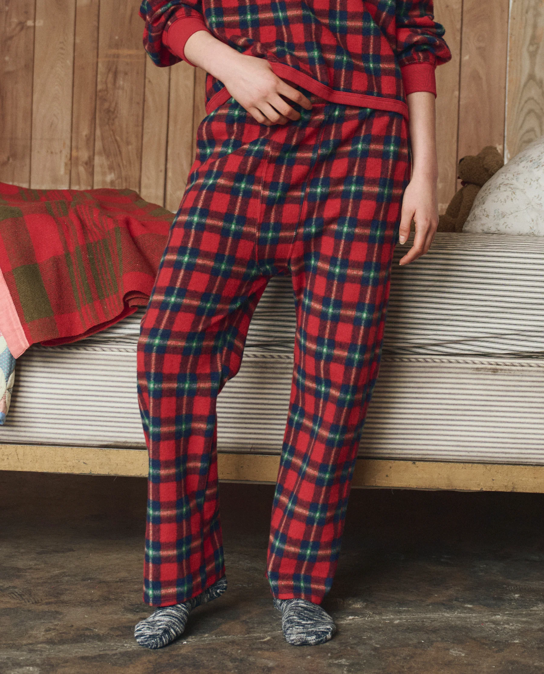 The Plush Fleece Pajama Pant. -- Cedarwoods Plaid - Image 2