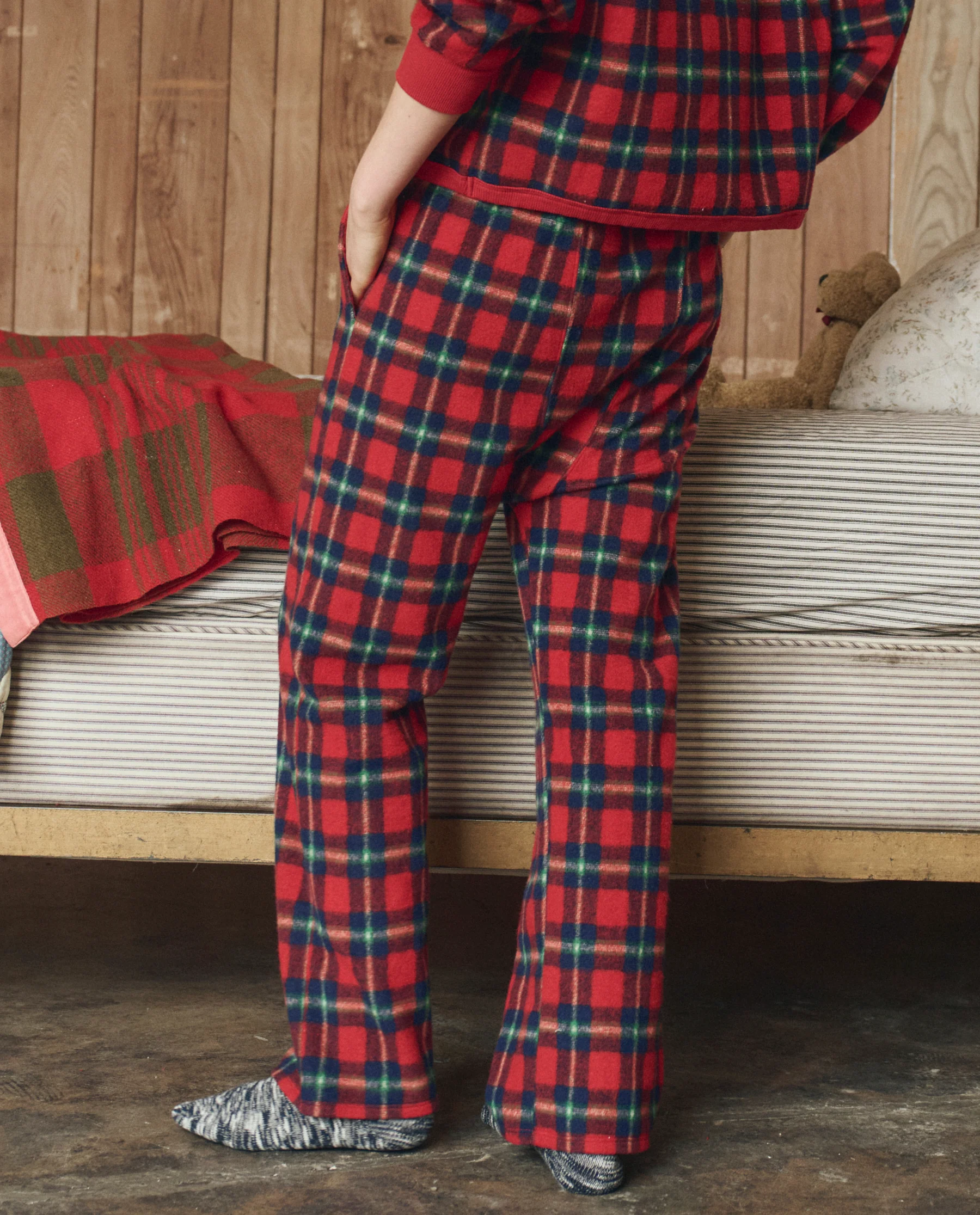 The Plush Fleece Pajama Pant. -- Cedarwoods Plaid - Image 4