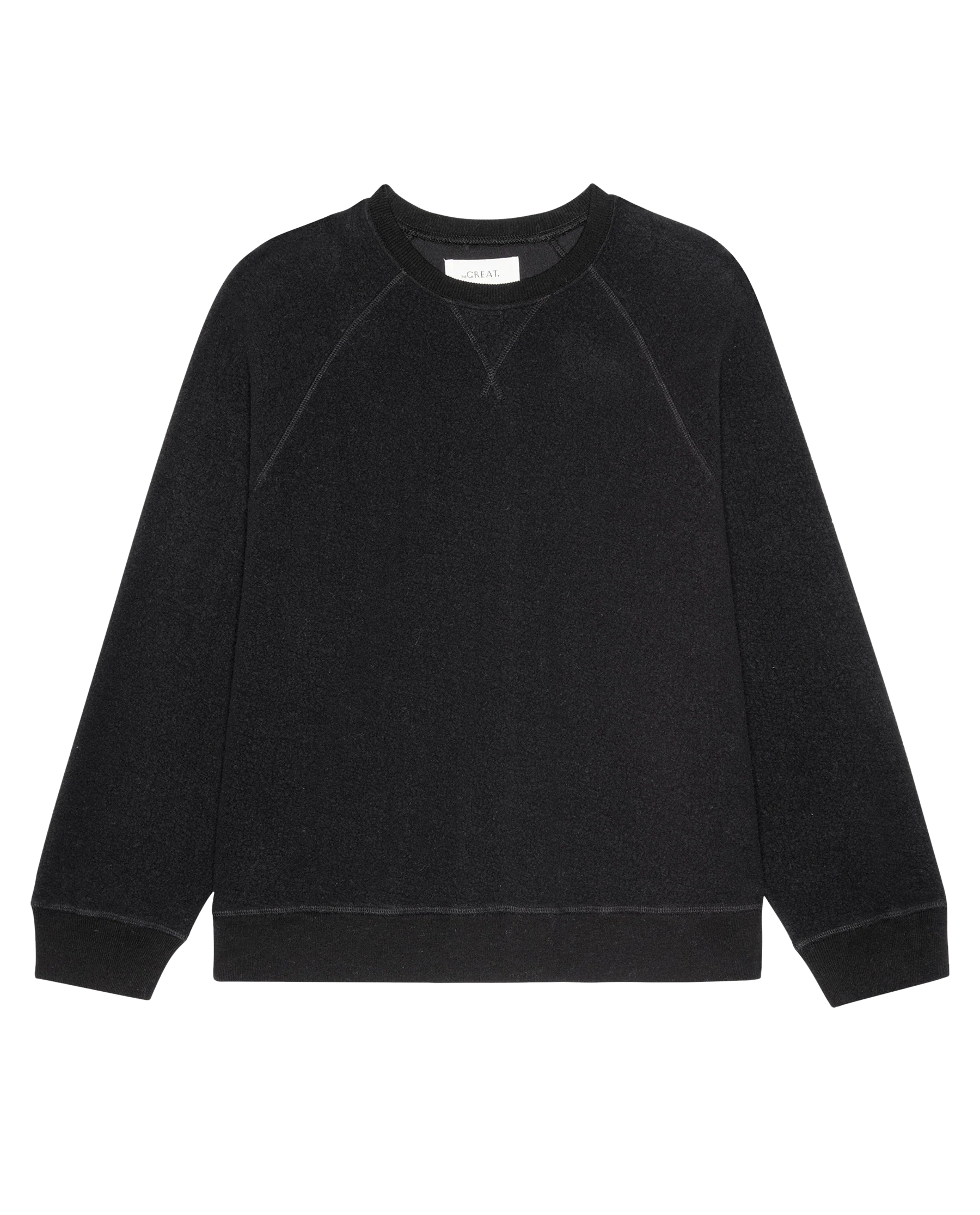 The Plush Slouch Sweatshirt. -- Almost Black - Image 5