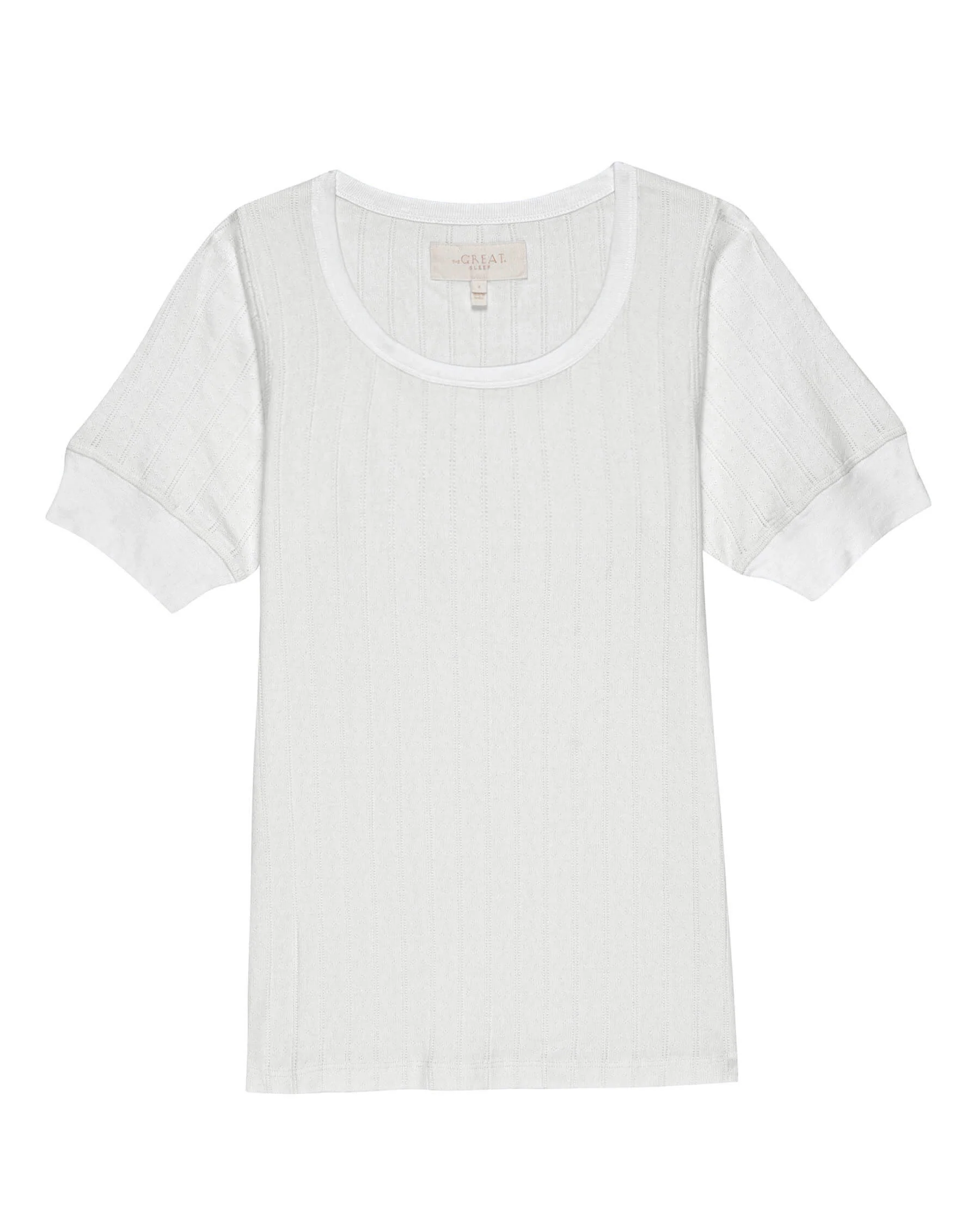 The Pointelle Ballet Tee. -- White - Image 7