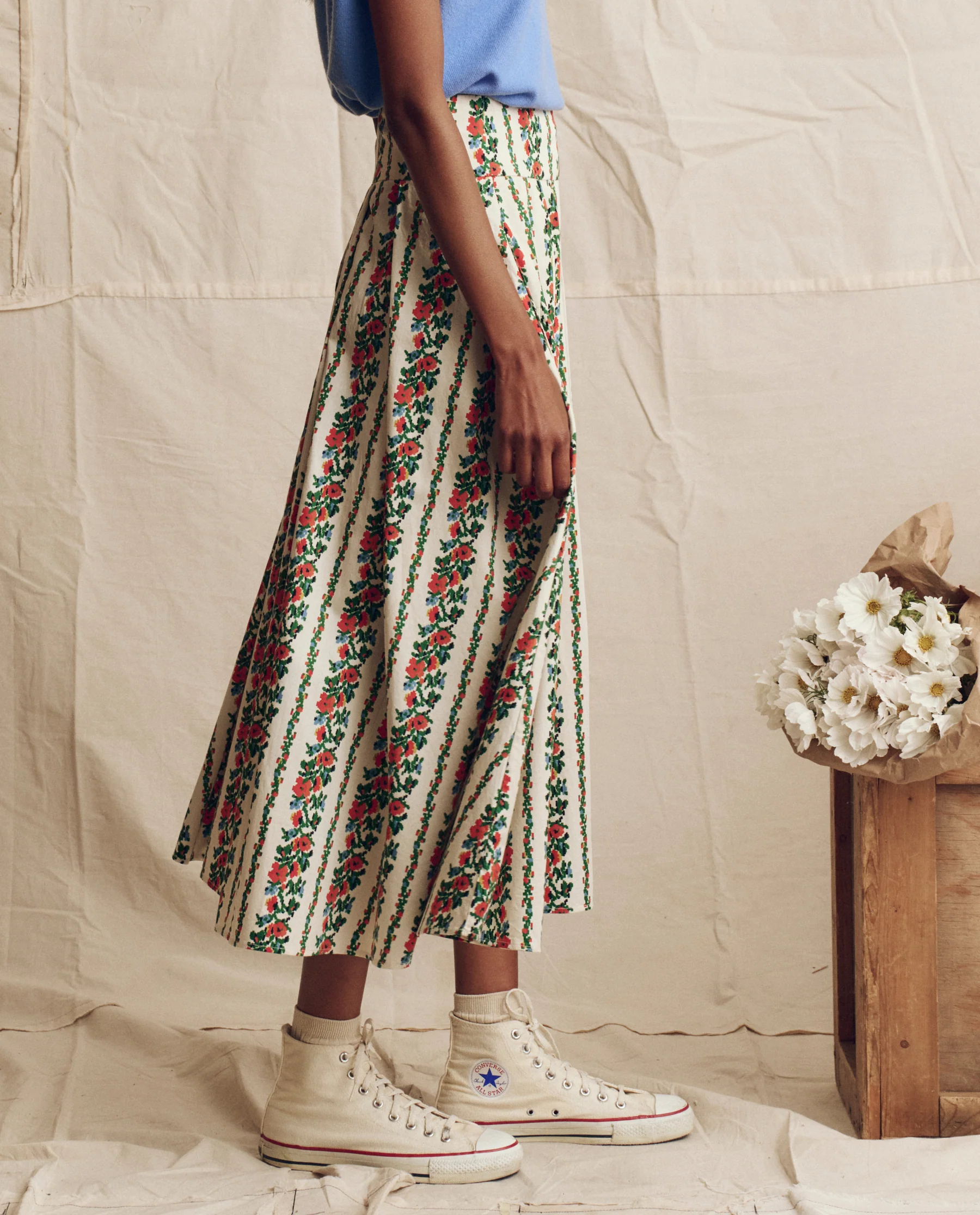 The Regency Skirt. -- Tapestry Floral - Image 3