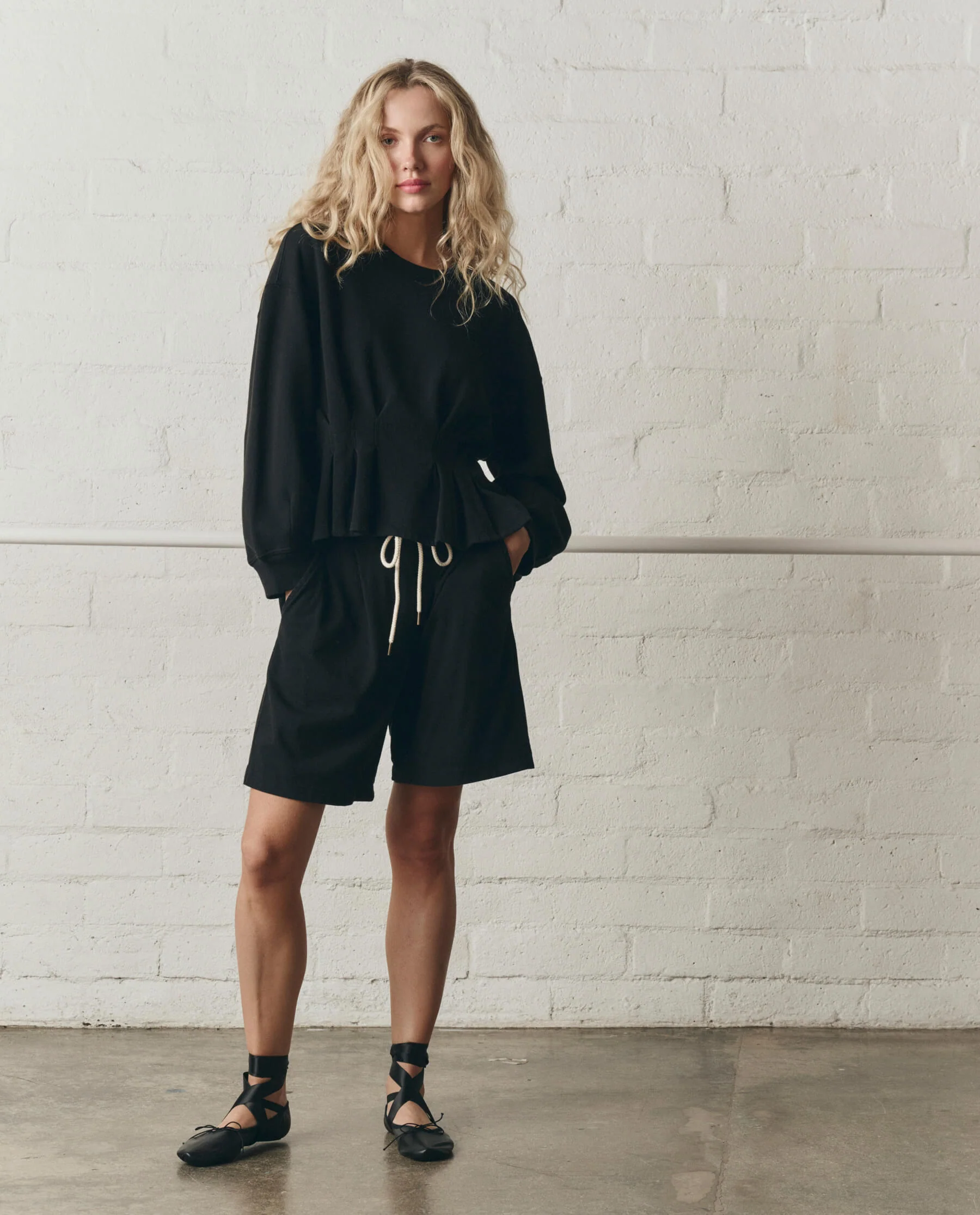 The Relaxed Sport Short. -- True Black - Image 5