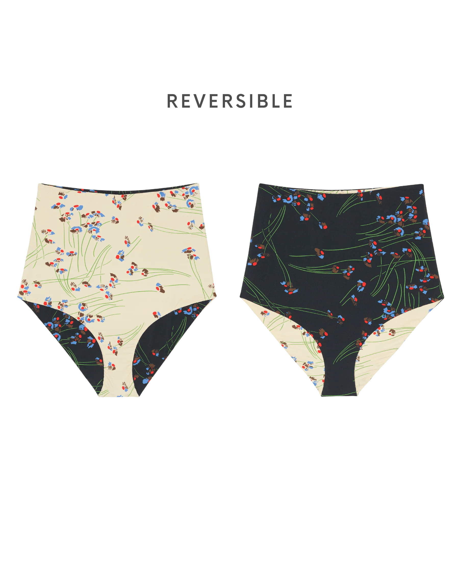 The Reversible High Rise Covered Brief. -- Windblown Bouquet - Image 6