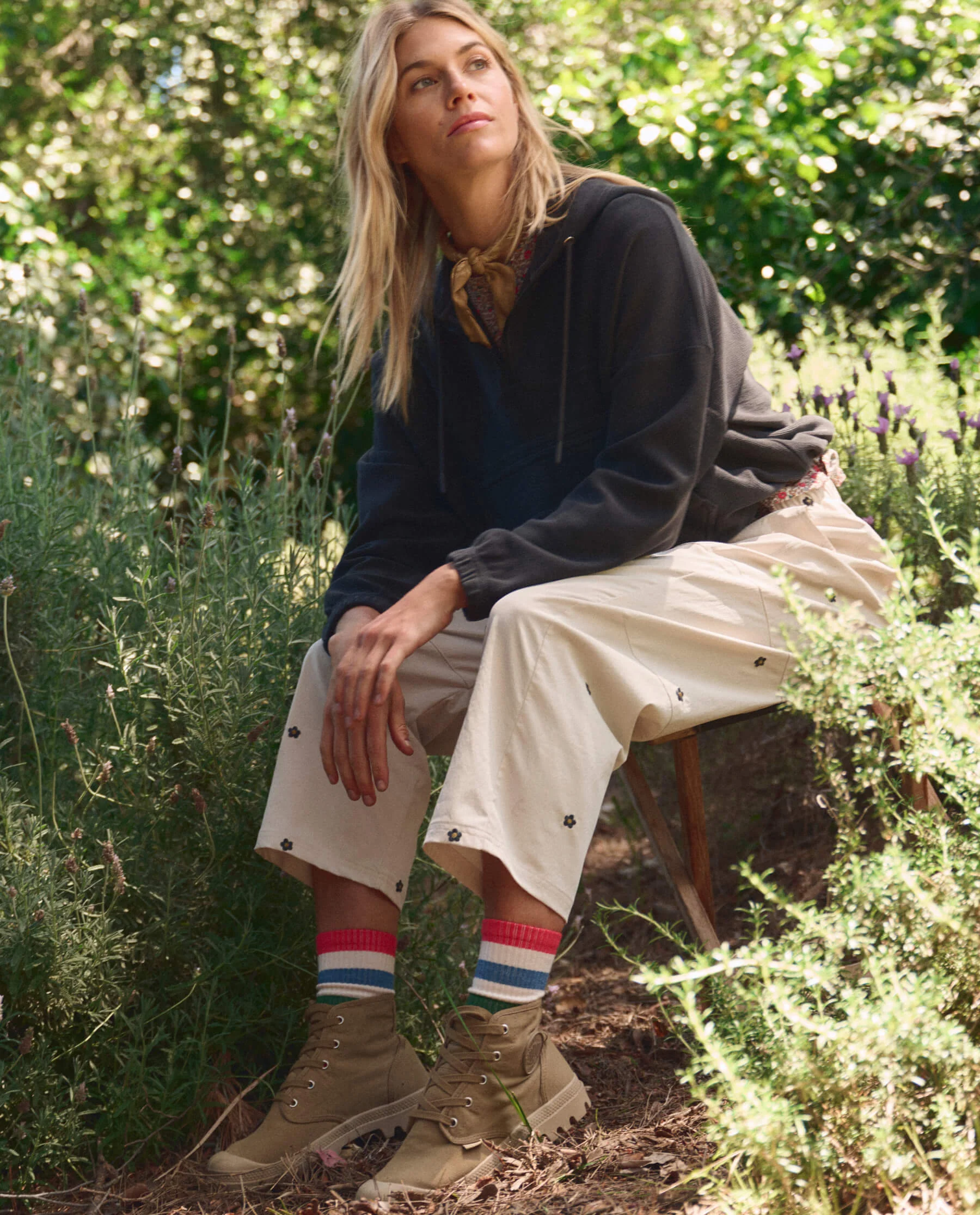 The Ridge Runner Sock. -- Cross Country Stripe - Image 3