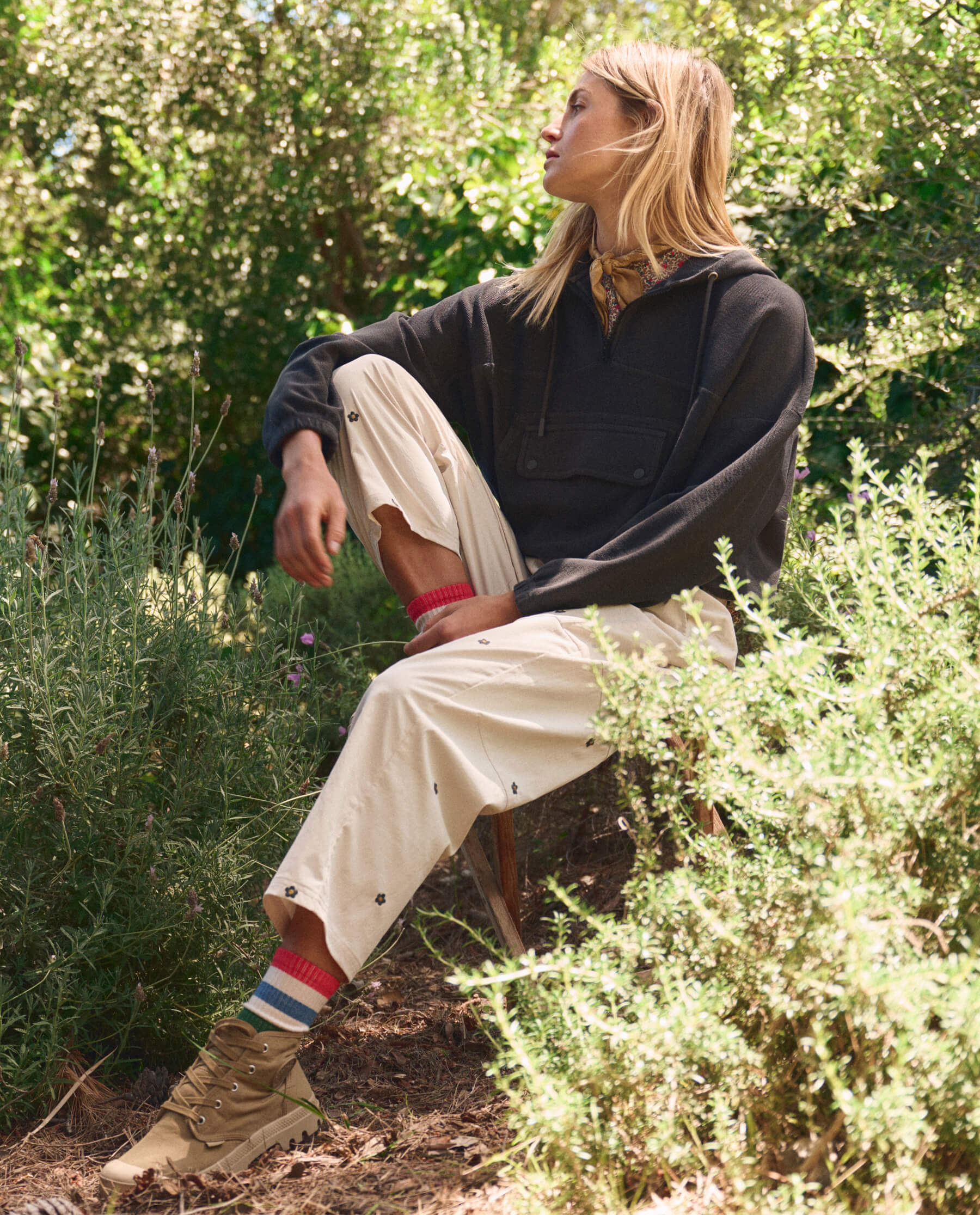The Ridge Runner Sock. -- Cross Country Stripe - Image 4